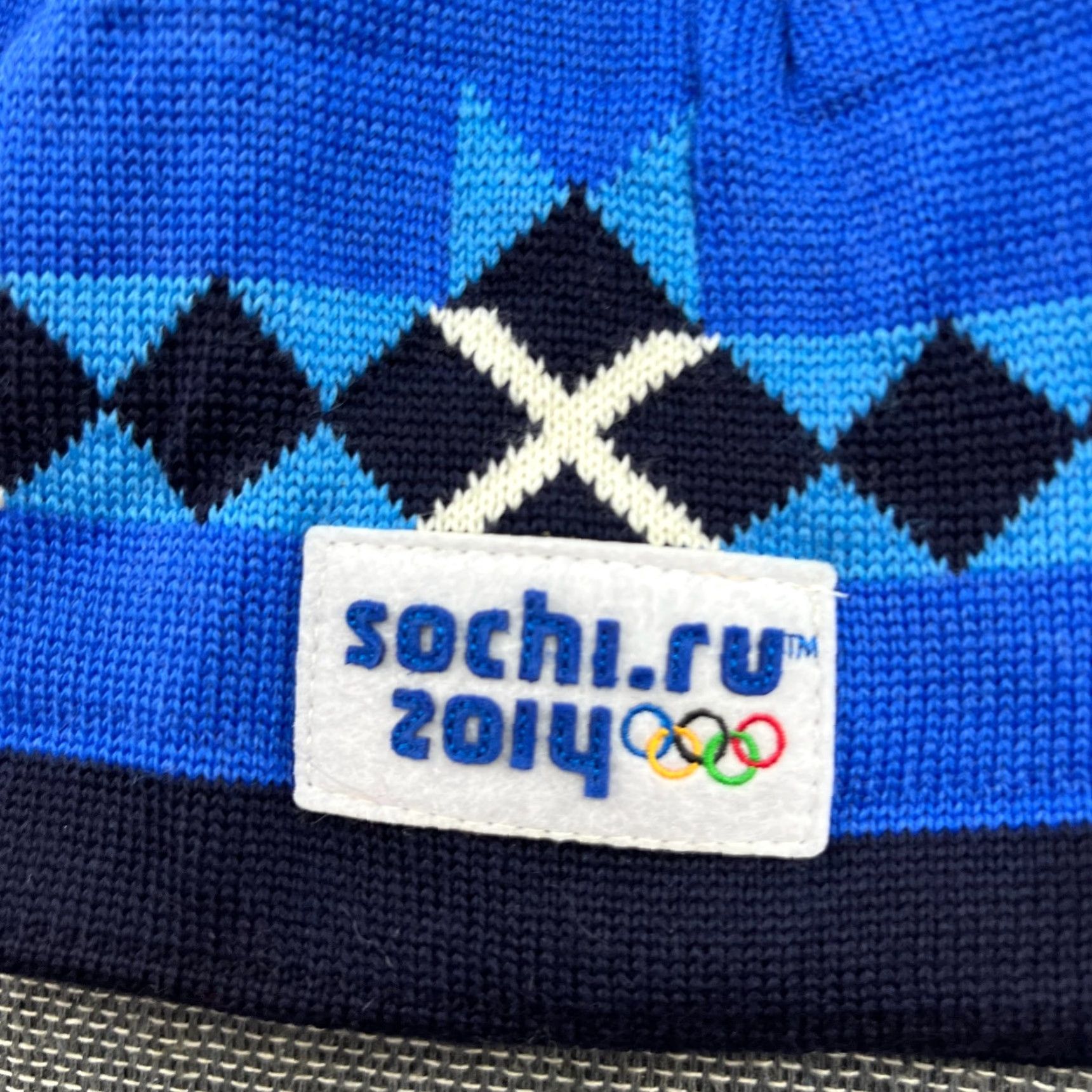 Dale Of Norway Dale of Norway Sochi 2014 Winter Olympics Wool Beanie Hat One Russia Blue Beanie Adults Unisex Wool Hat Winter Olympics 2014 NASCAR? Size ONE SIZE - 2 Thumbnail