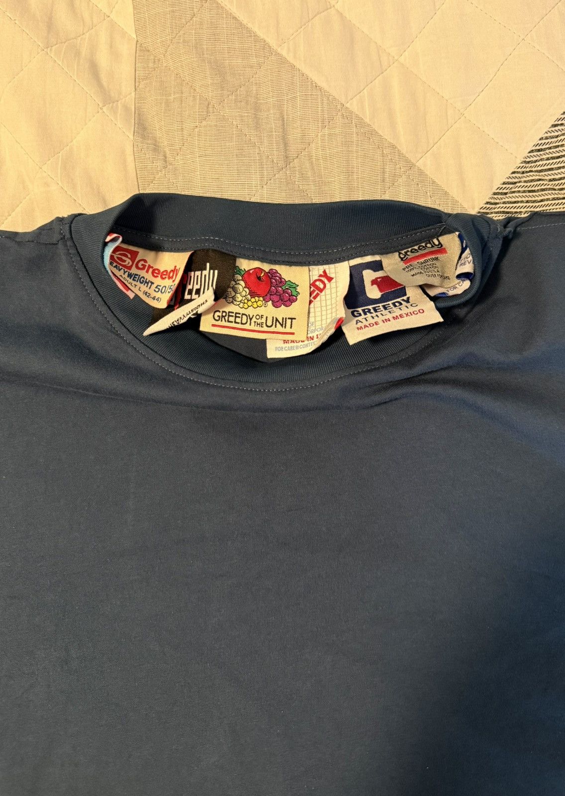 Greedy Unit Greedy Unit MULTI-TAG-T-SHIRT Size US XL / EU 56 / 4 - 4 Thumbnail