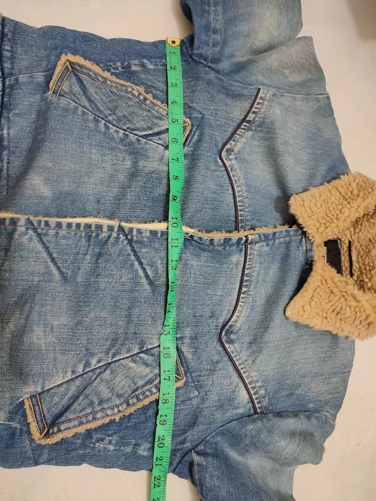 Number (N)ine Number Nine Denim Jacket Sherpa Size US M / EU 48-50 / 2 - 14 Thumbnail