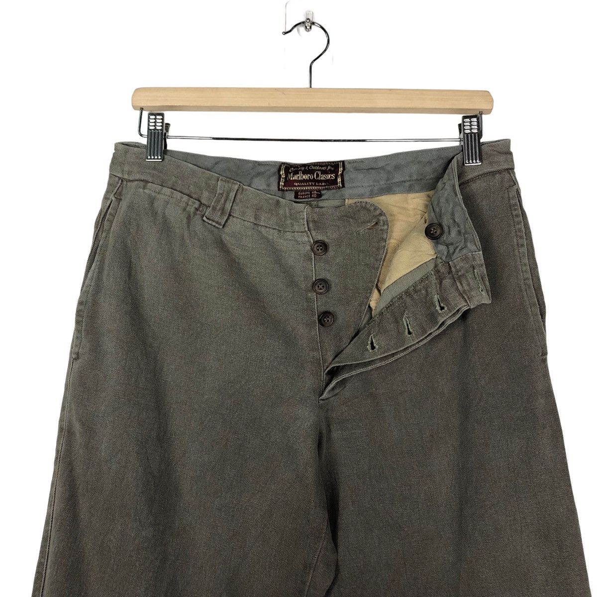 Japanese Brand 🔥Rich Grey - Vintage Marlboro Classic Trousers Size US 32 / EU 48 - 11 Thumbnail