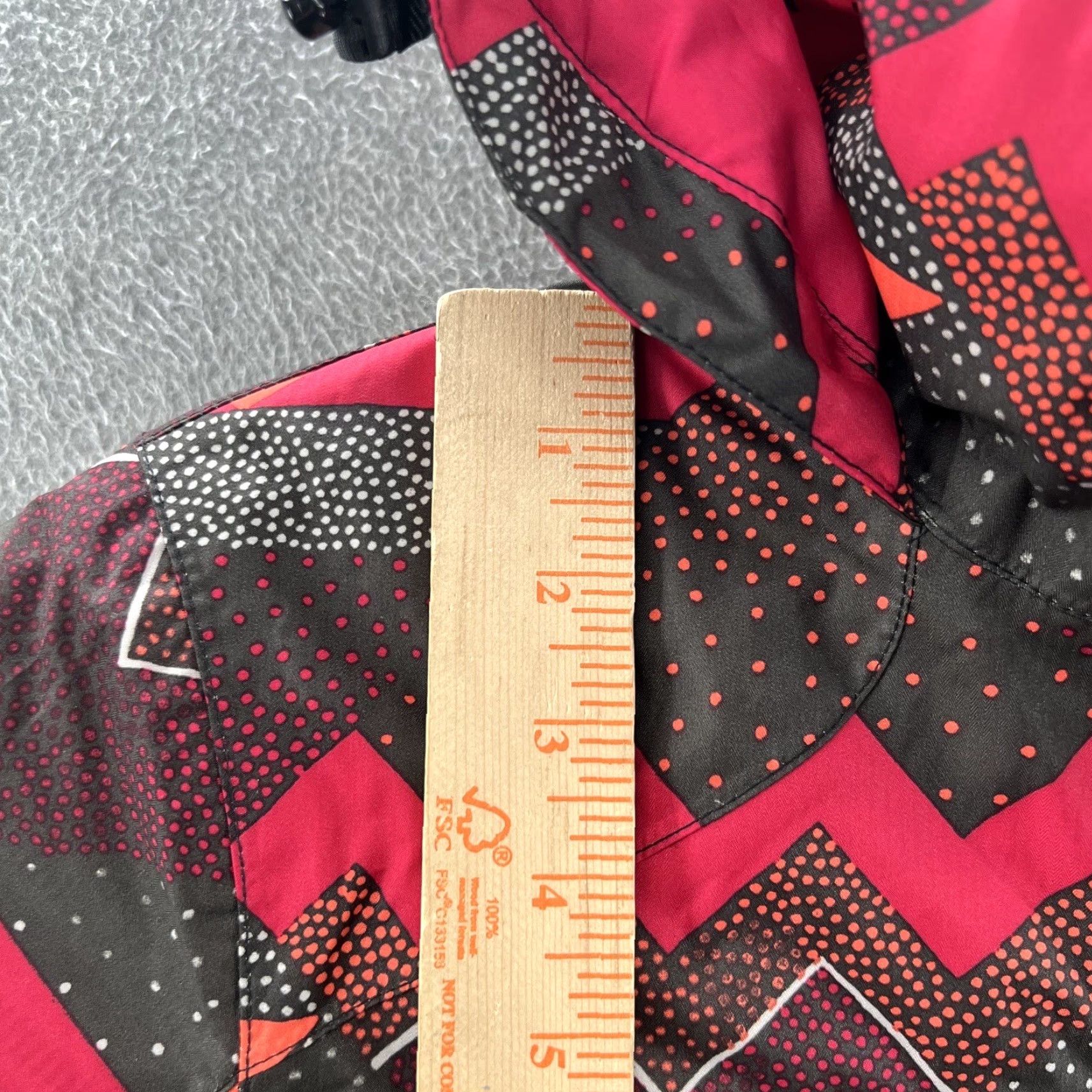 Native Sims Womens XS Hooded Insulated Aztec Native Jacket, Multicolor, Polyester, Basic Jacket, Ski Coat, AZTEC Theme, Womens, XS Size XS / US 0-2 / IT 36-38 - 3 Thumbnail