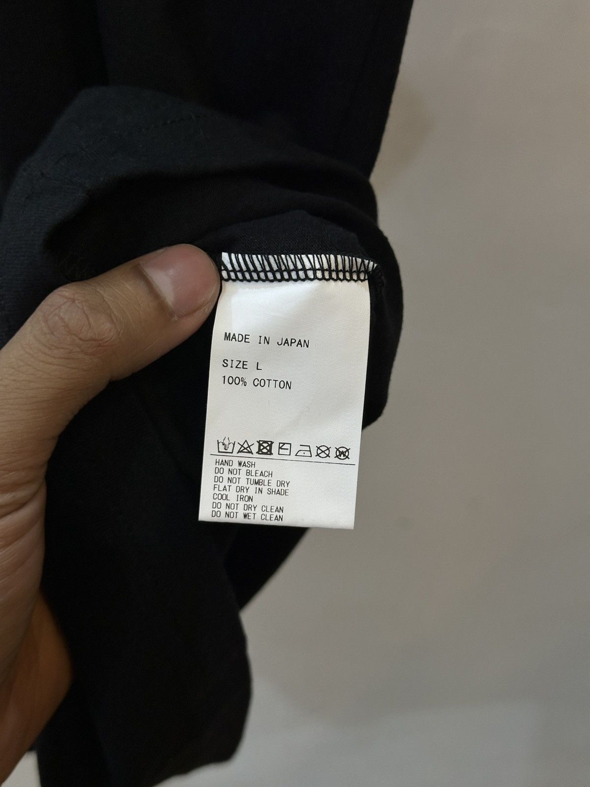 Japanese Brand Big Love Record Tokyo tee 25 "Black" - L Size US L / EU 52-54 / 3 - 4 Thumbnail