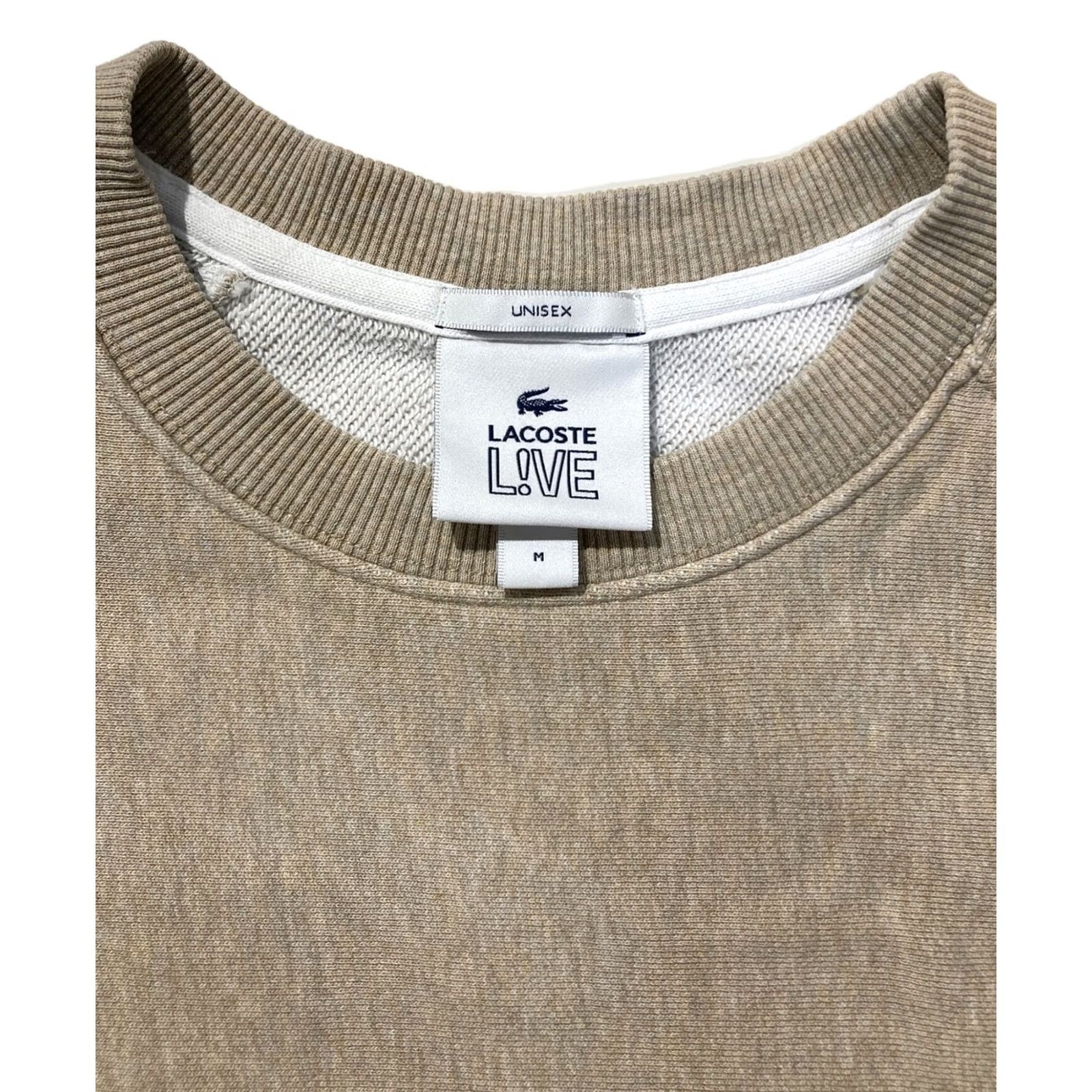 Vintage LACOSTE LIVE Sweatshirt M Beige Men SH8624 Size US M / EU 48-50 / 2 - 3 Thumbnail