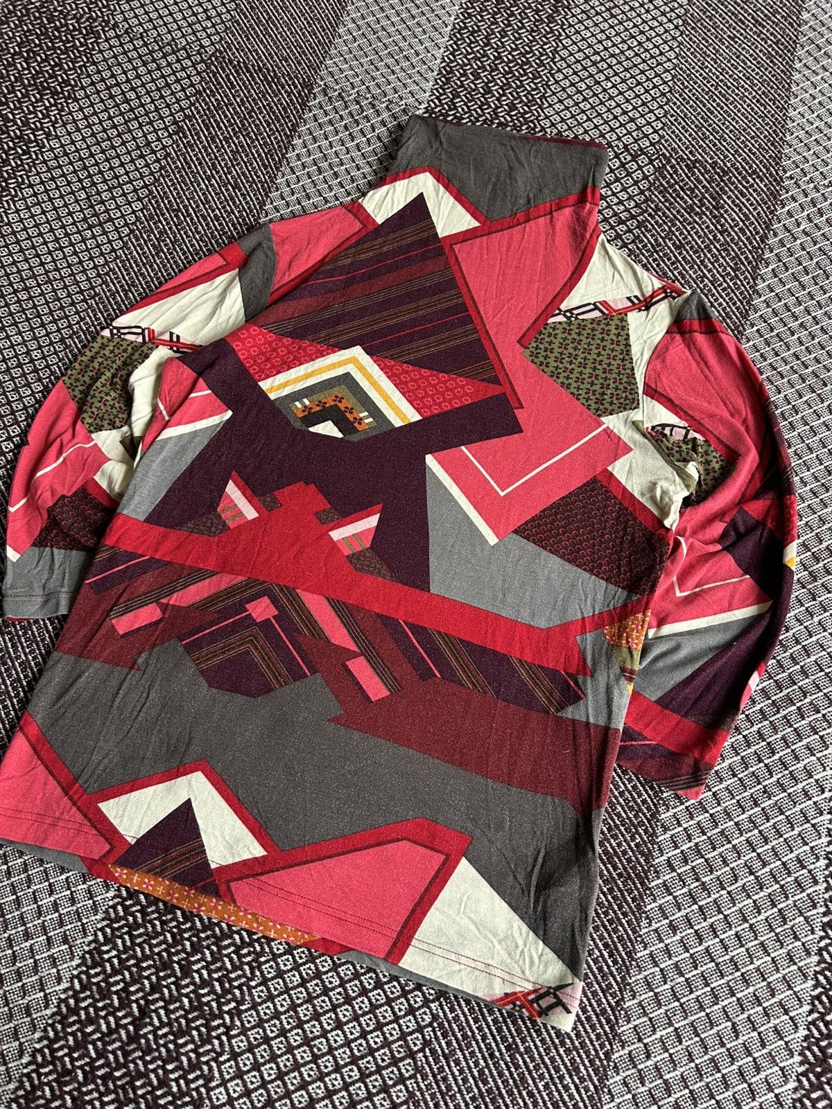 Kenzo Vintage Kenzo Multicolour Long Sleeve T-shirt Luxury Size S Size S / US 4 / IT 40 - 2 Thumbnail