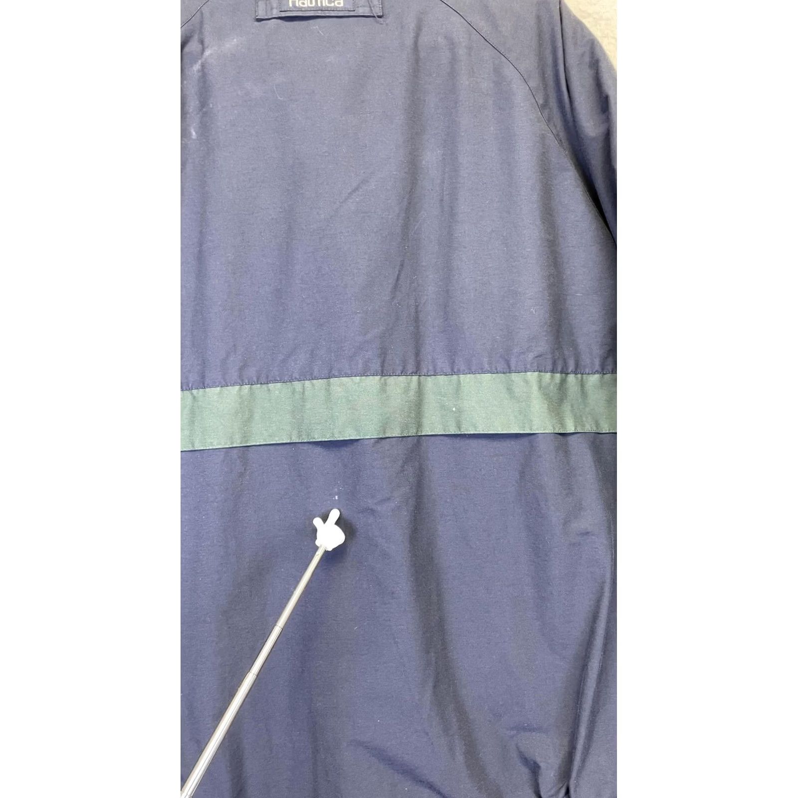 Nautica Nautica Jacket Mens XL Navy Green Fleece Sailing Windbreaker Zip Coat Size US XL / EU 56 / 4 - 2 Thumbnail