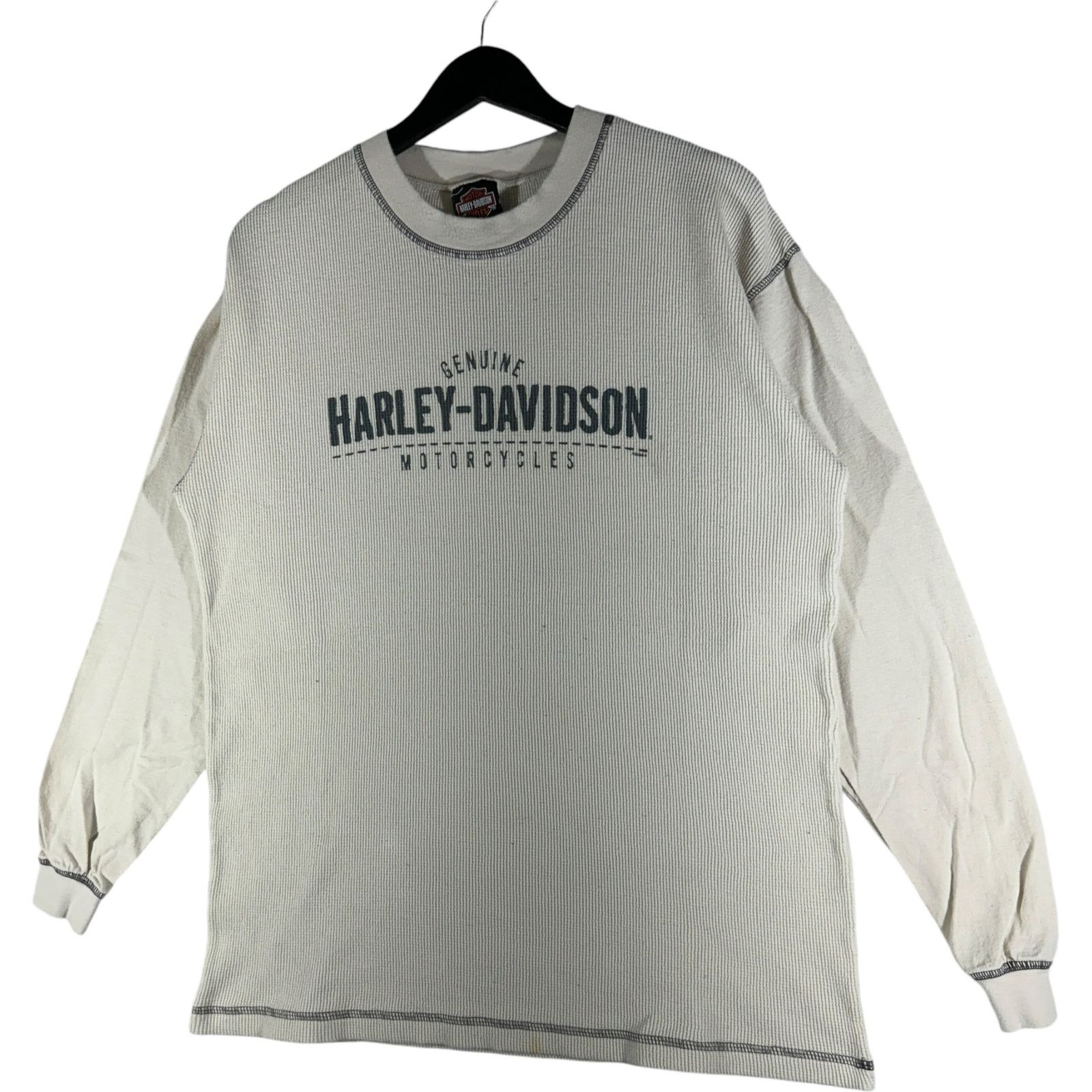 Harley Davidson Vintage Harley Davidson Mancuso, TX Thermal Long Sleeve Size US L / EU 52-54 / 3 - 3 Thumbnail