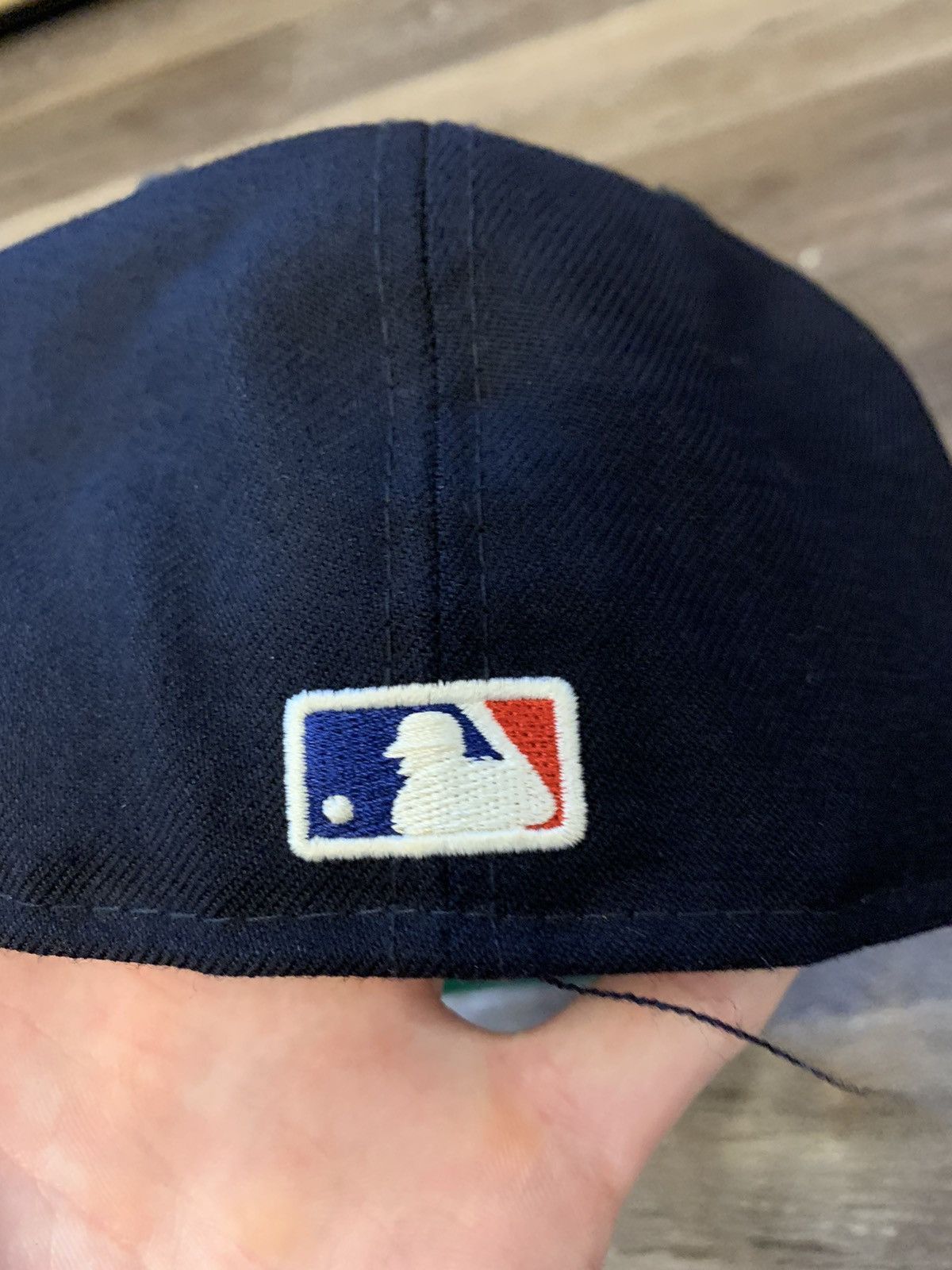 【美品】ESSENTIALS x New Era キャップ 7 3/8 ネイビー ESSENTIALS × NEW ERA CAP 7 3/8 ネイビー