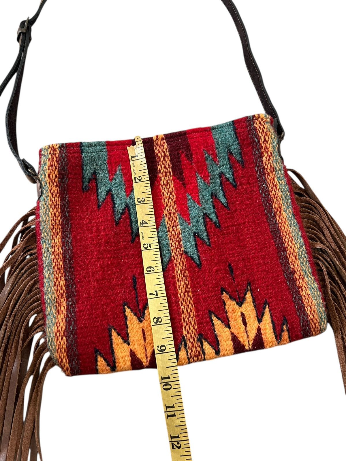 Vintage Manos Zapotecas Handmade Fringe Bag Size ONE SIZE - 14 Thumbnail