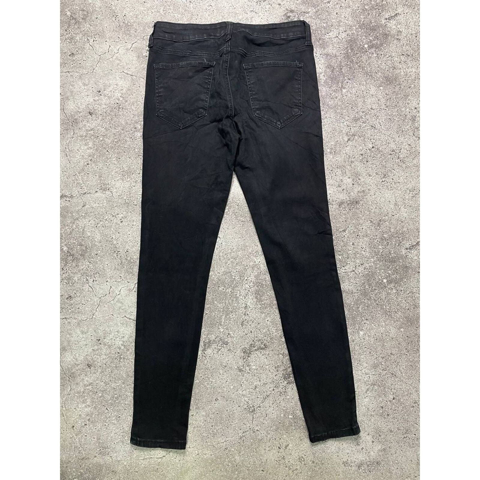 Vintage Vintage SO Ultimate Jegging Black Skinny Jeans Size 7 Pants Size 29" - 4 Thumbnail