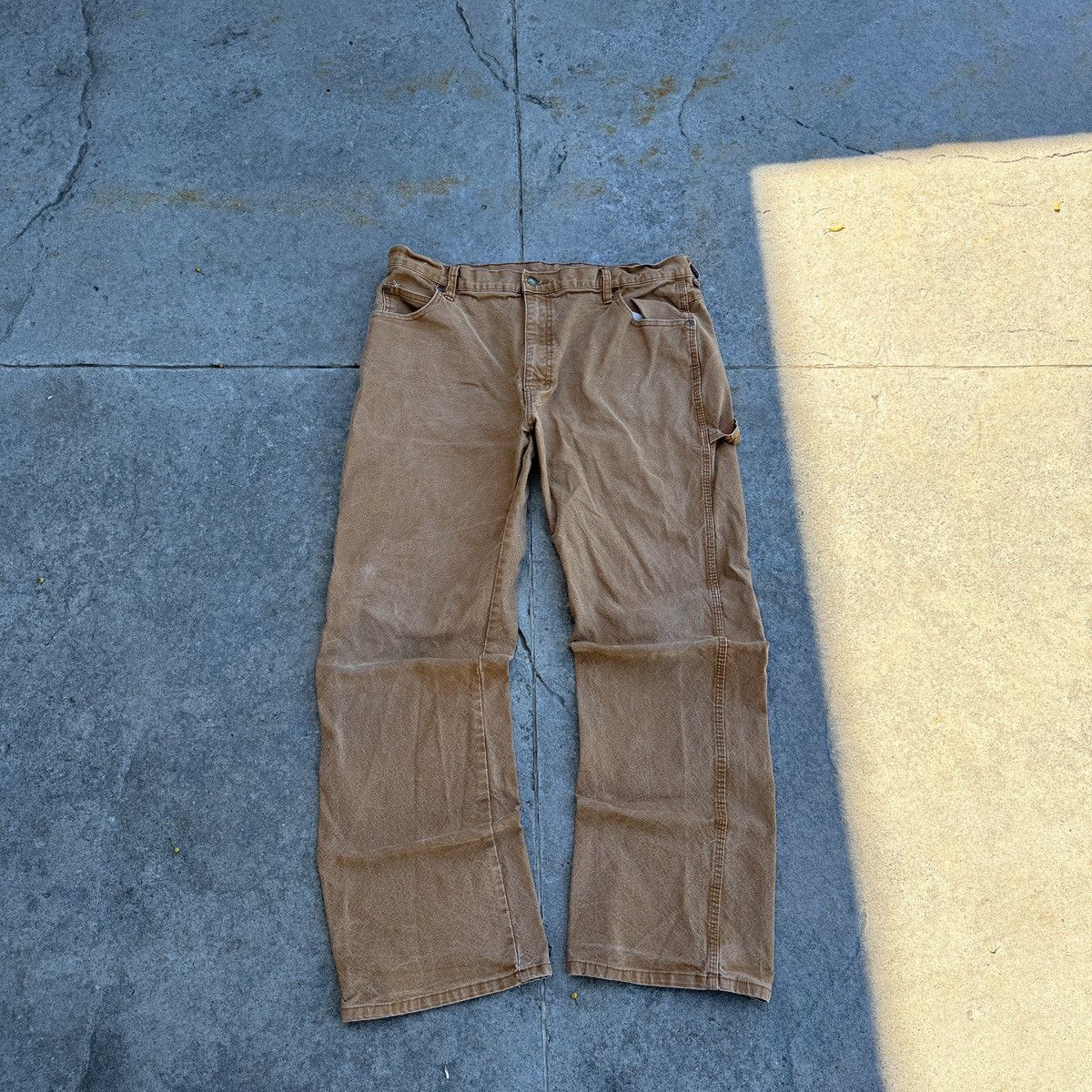 Dickies Khaki / Tan Dickies Carpenter Pants Size US 38 / EU 54 - 1 Thumbnail