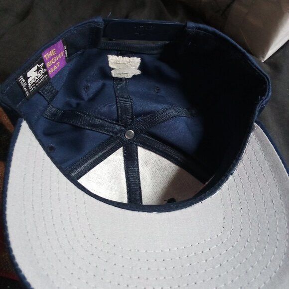 Starter Vintage STARTER Arch Virginia Cavaliers Snap Hat Cap Size ONE SIZE - 6 Thumbnail