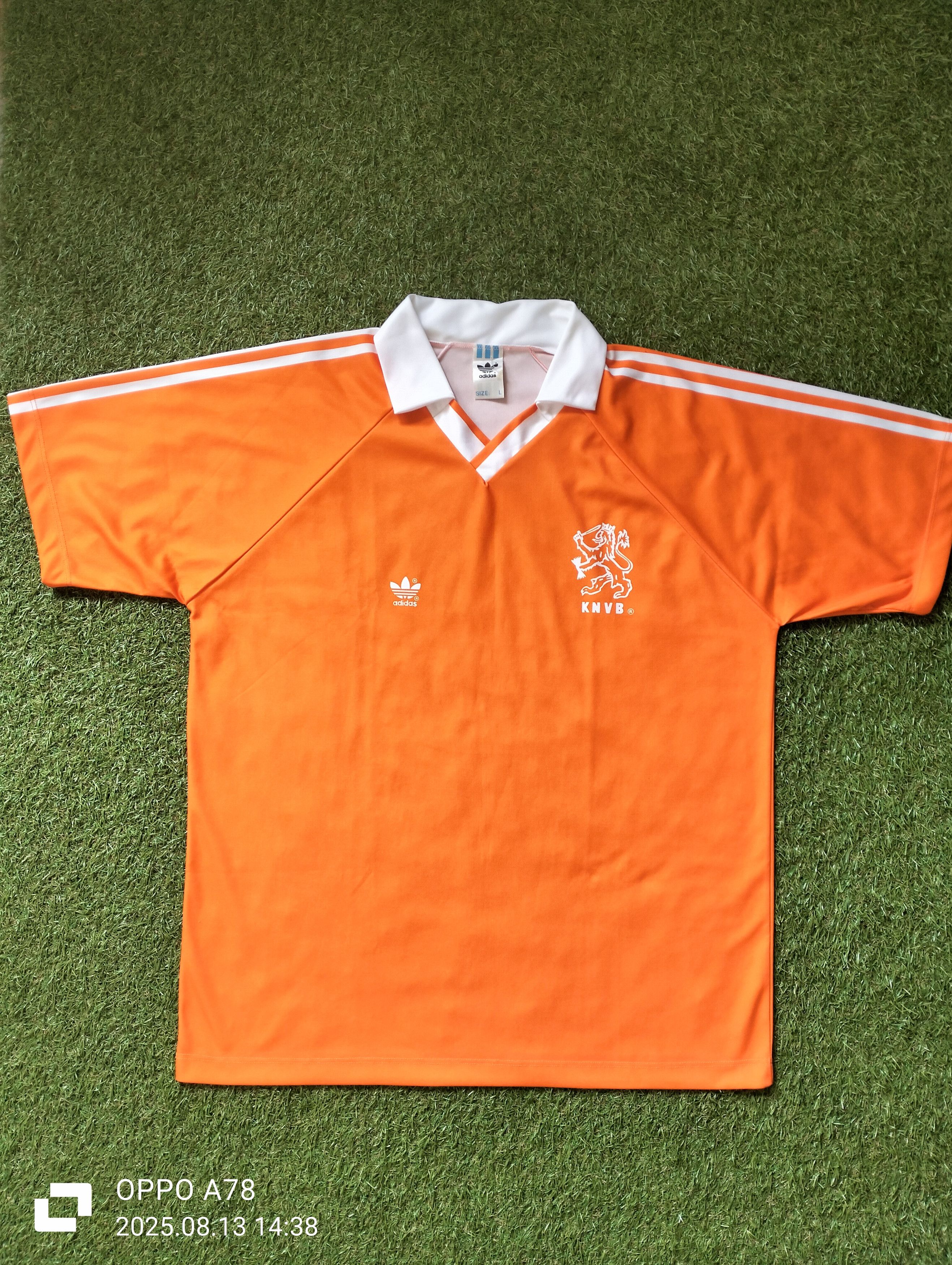 Nike Original Adidas shirt Dutch national team from the 1990-1992 Size US L / EU 52-54 / 3 - 1 Thumbnail