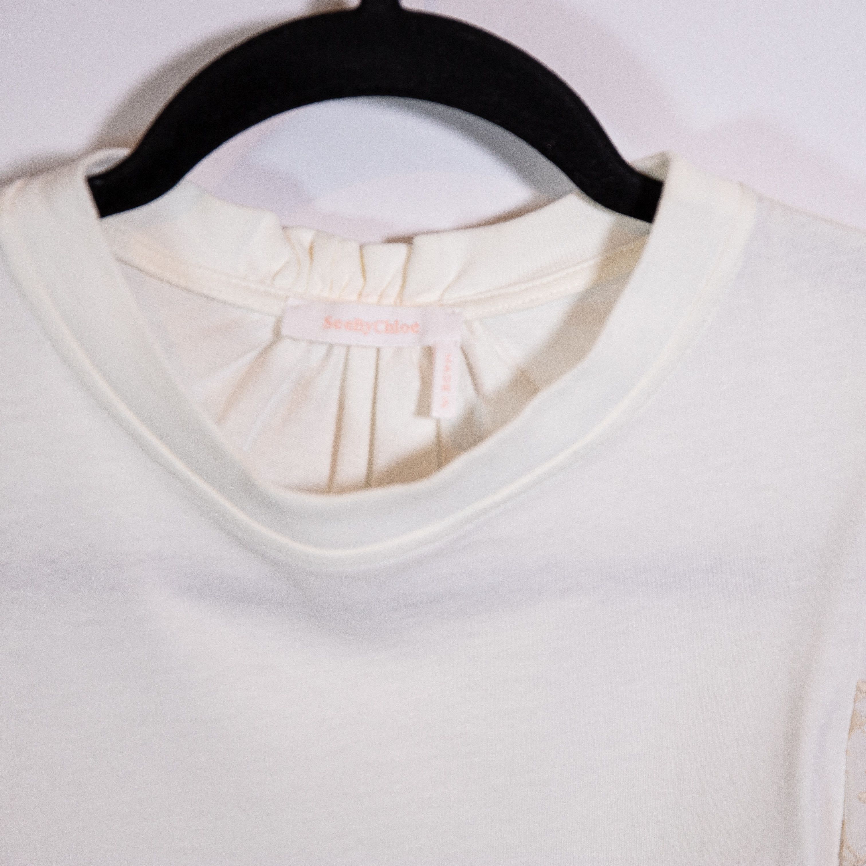 See by Chloe See By Chloe Powder White Butterfly Size XS / US 0-2 / IT 36-38 - 2 Thumbnail