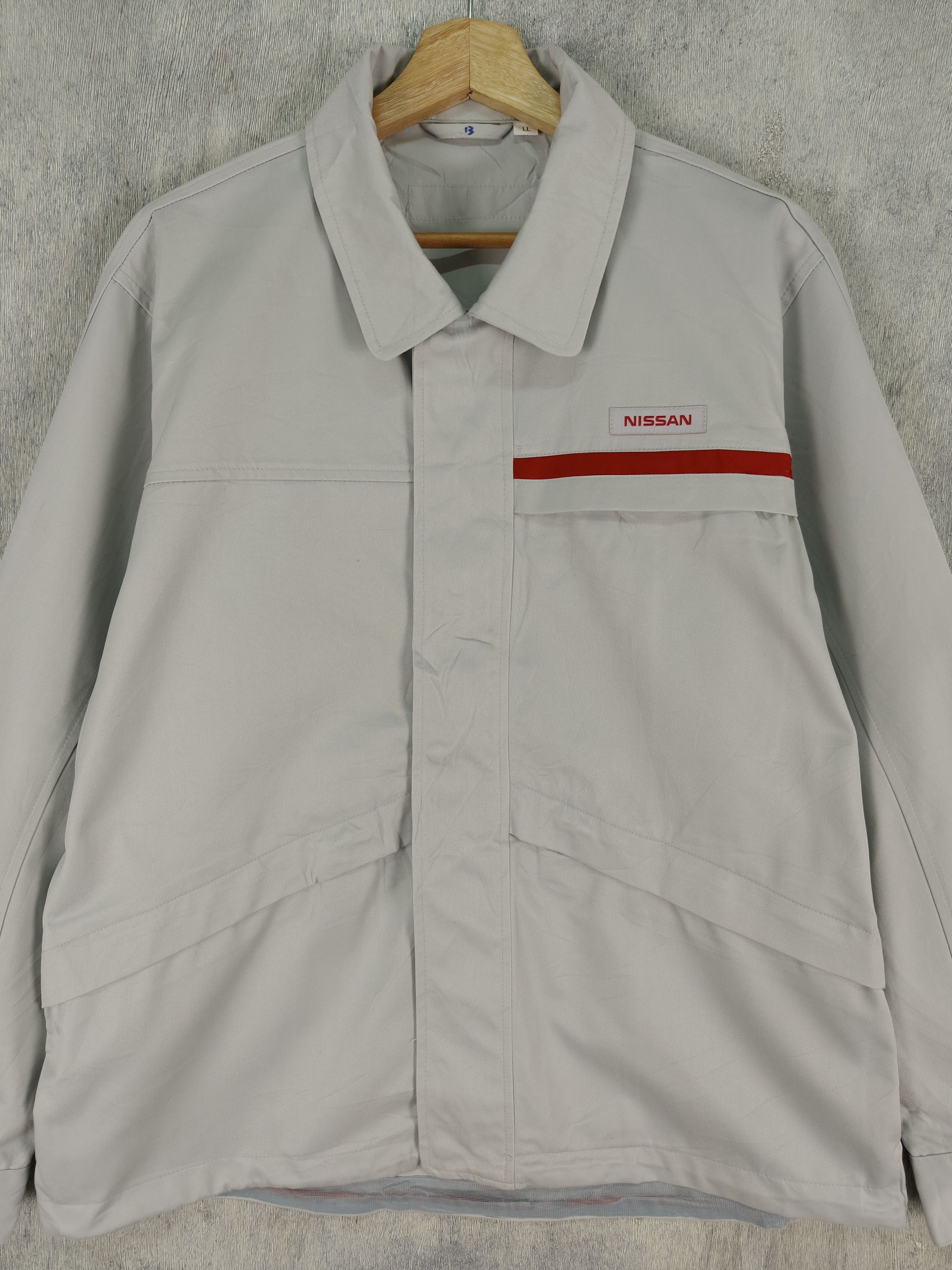 Vintage Vintage Nissan Workwear Jacket Size US XL / EU 56 / 4 - 2 Thumbnail