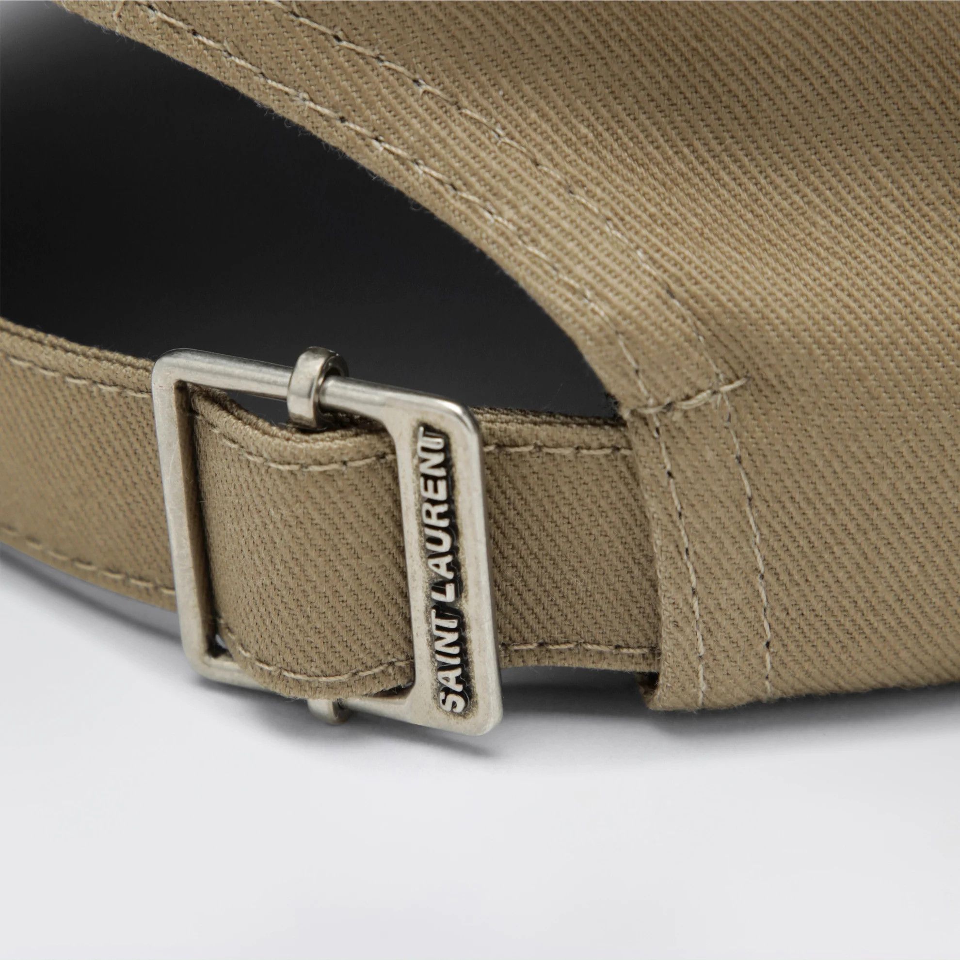 Saint Laurent Paris o1d2blof0526 Size: 59 / Logo Baseball Cap / Hat in Beige Size ONE SIZE - 4 Thumbnail