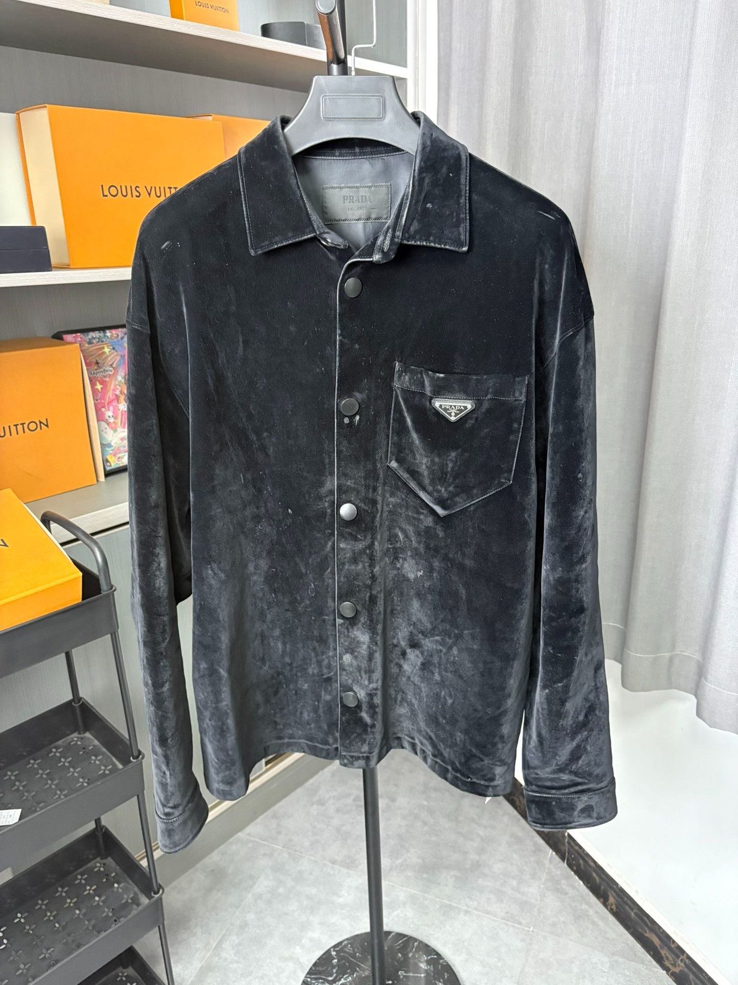 Prada Prada Black Light Jacket Art.SGV732 | Grailed