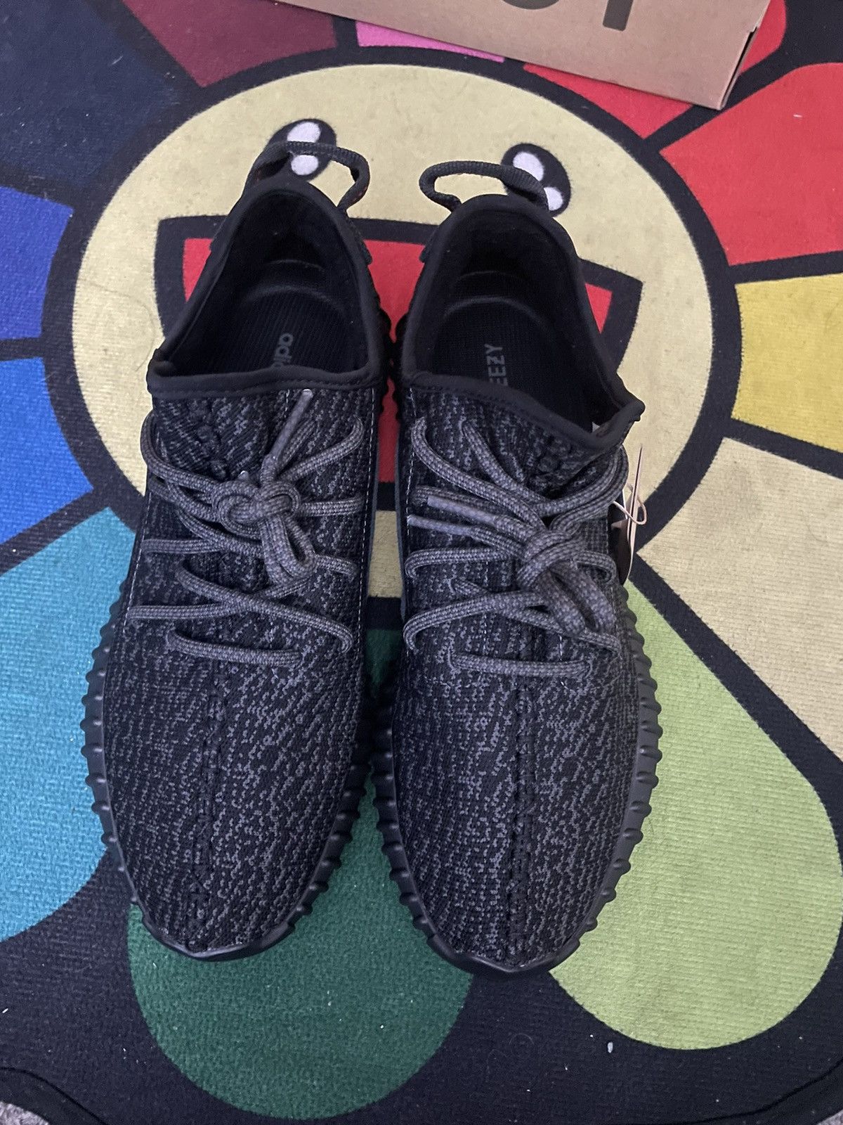 Yeezy YEEZY 350 V1 Pirate Black Size US 10 / EU 43 - 4 Thumbnail