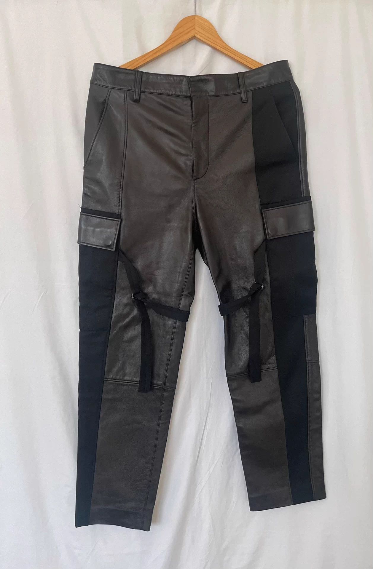 3.1 Phillip Lim 3.1 Philip Lim Men's Sheepskin Cargo Pants Size US 31 - 1 Thumbnail