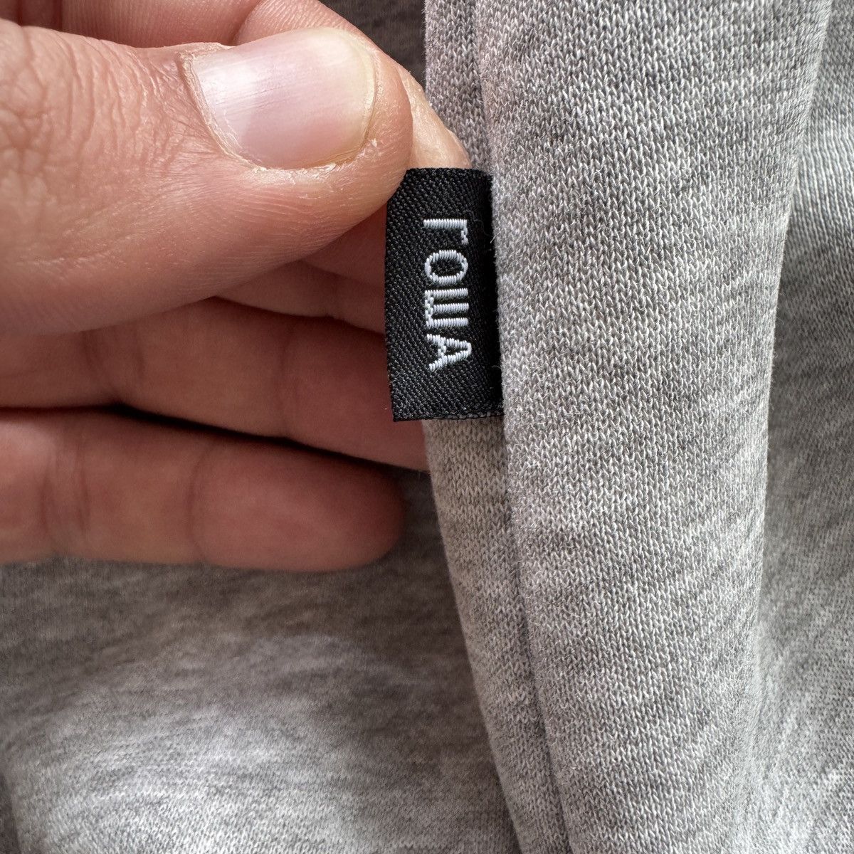 Gosha Rubchinskiy Vintage Gosha Rubchinskiy 2016 Grey Sweat Hoodie Size US L / EU 52-54 / 3 - 8 Thumbnail