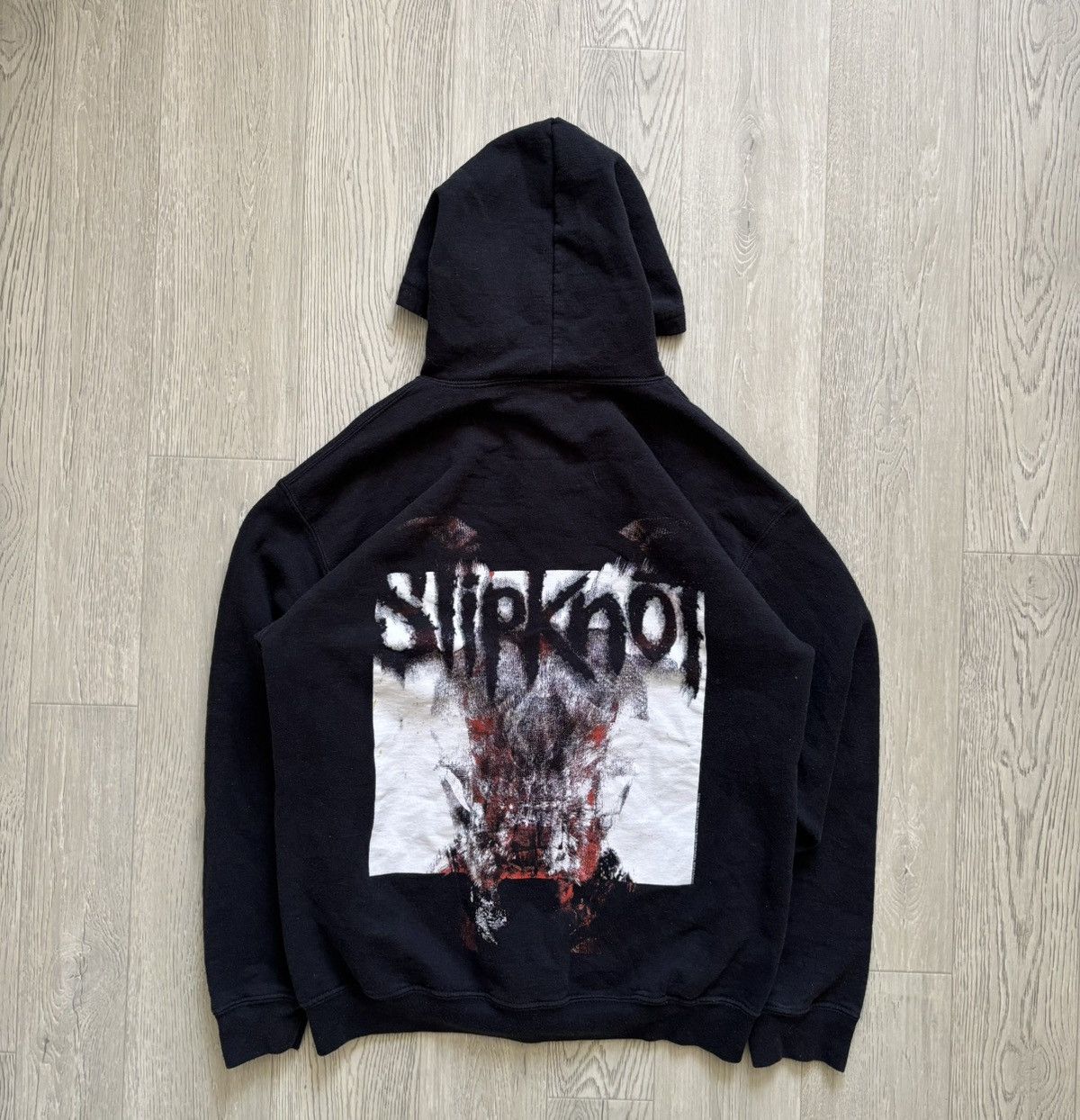 Band Tees × Slipknot × Vintage Vintage Slipknot 90s Zip Hoodie Rock Size US M / EU 48-50 / 2 - 1 Thumbnail