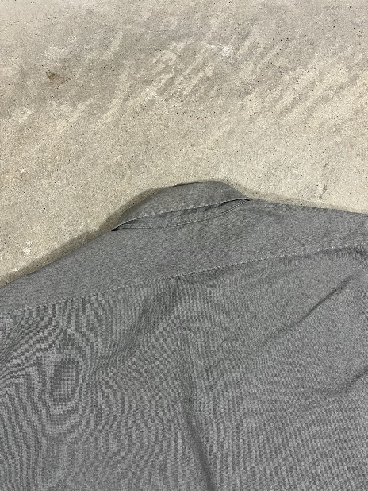 Vintage Vintage 40s Gray Cotton Work Shirt Size US M / EU 48-50 / 2 - 5 Thumbnail