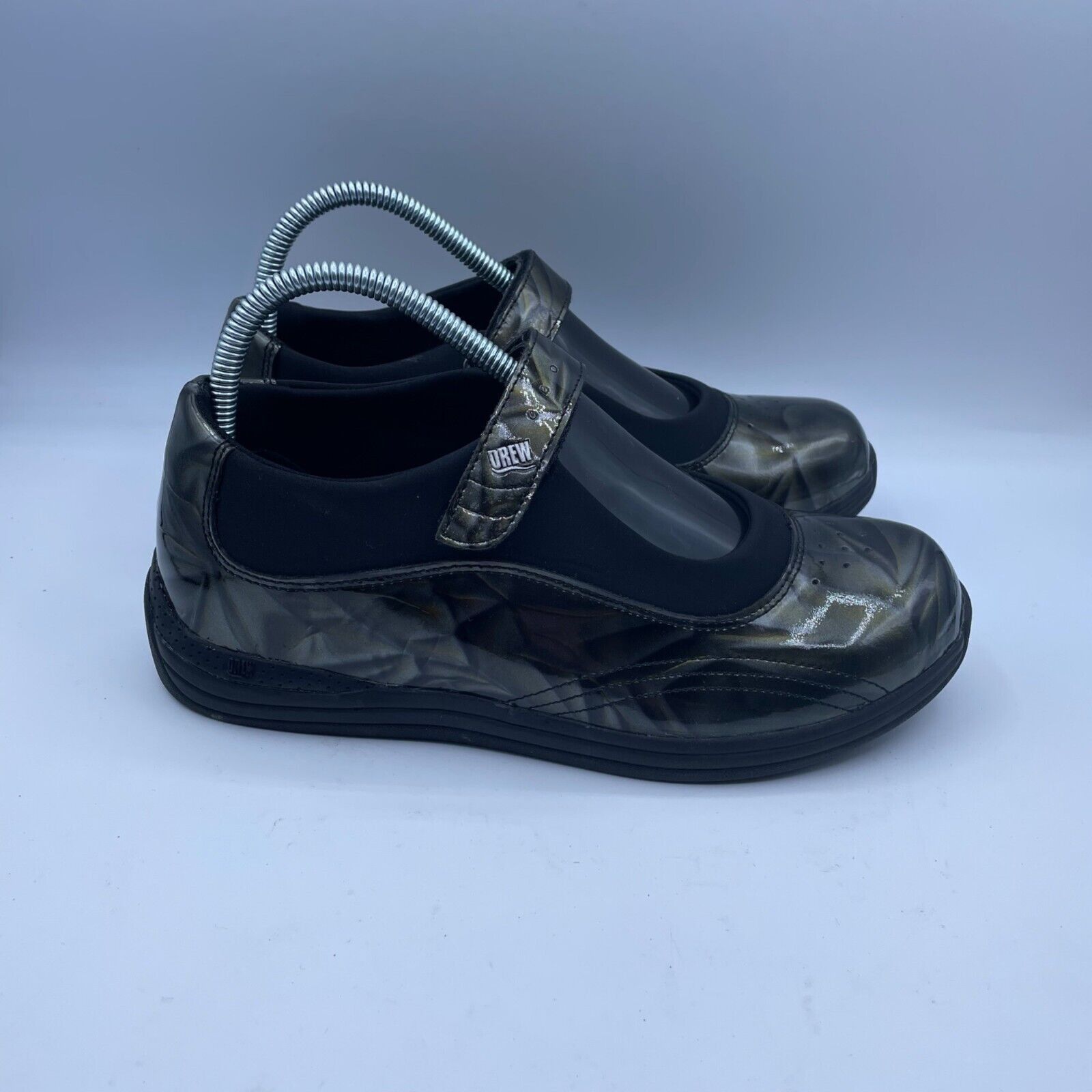 Other Drew Rose Mary Jane Shoes Green Metallic Orthotic Womens 8W Size US 8 / IT 38 - 5 Thumbnail