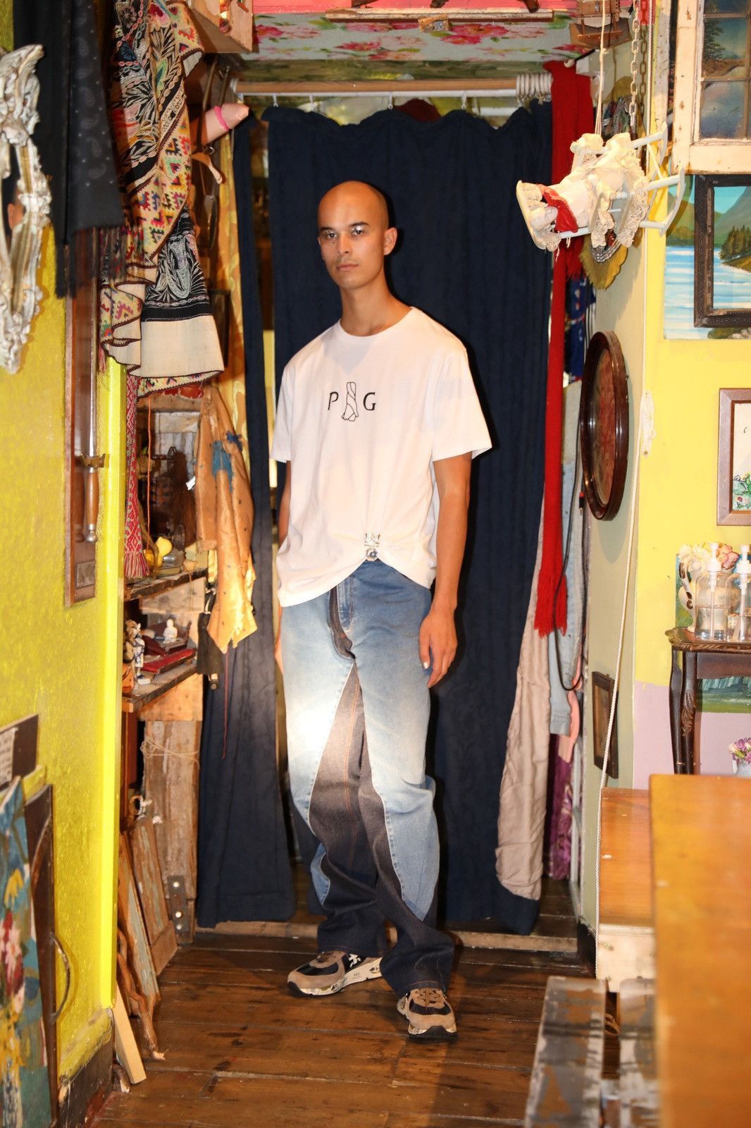 Per Gotesson Per Gotesson, SS21 PG Logo T-Shirt Size US M / EU 48-50 / 2 - 2 Thumbnail