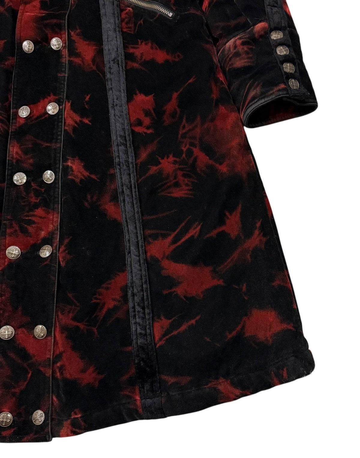 If Six Was Nine Vintage Ozz On Seditionaries Cross Buttons Long Jacket Size S / US 4 / IT 40 - 3 Thumbnail