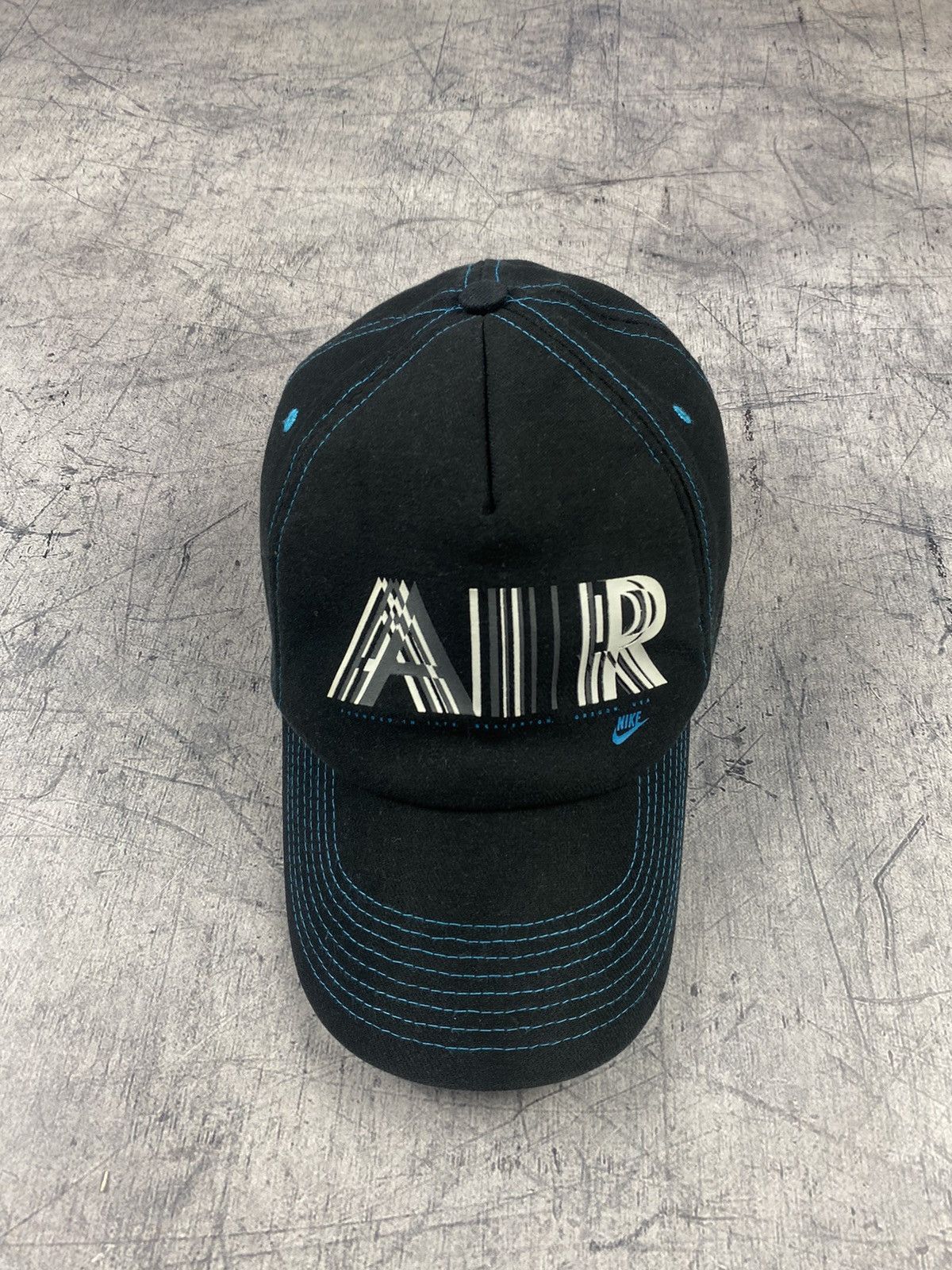 Nike × Vintage Vintage Nike Y2K Drill Cap Hats Size ONE SIZE - 3 Thumbnail