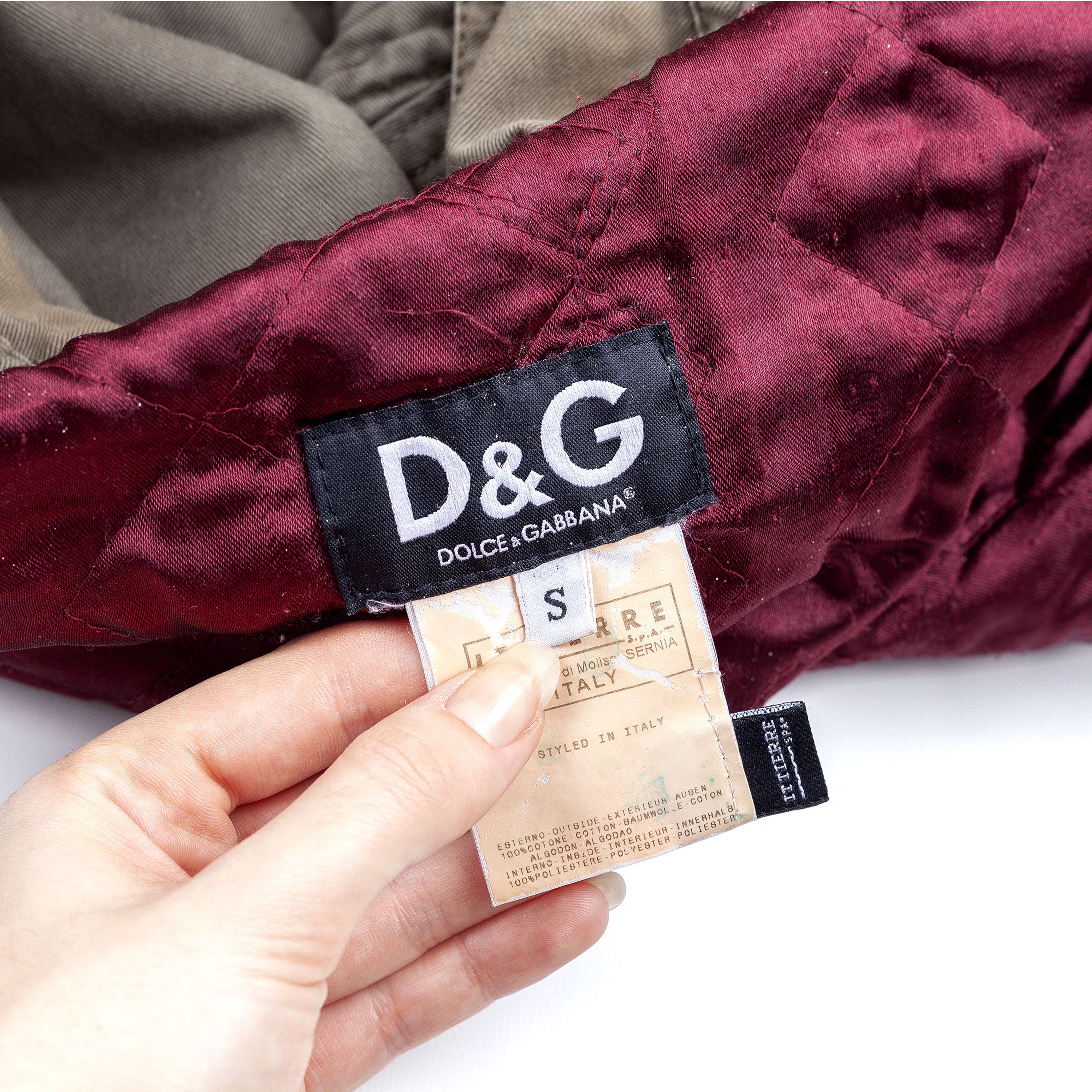 Dolce & Gabbana Dolce & Gabbana Green Zipper Denim Jacket (S) Size S / US 4 / IT 40 - 6 Thumbnail
