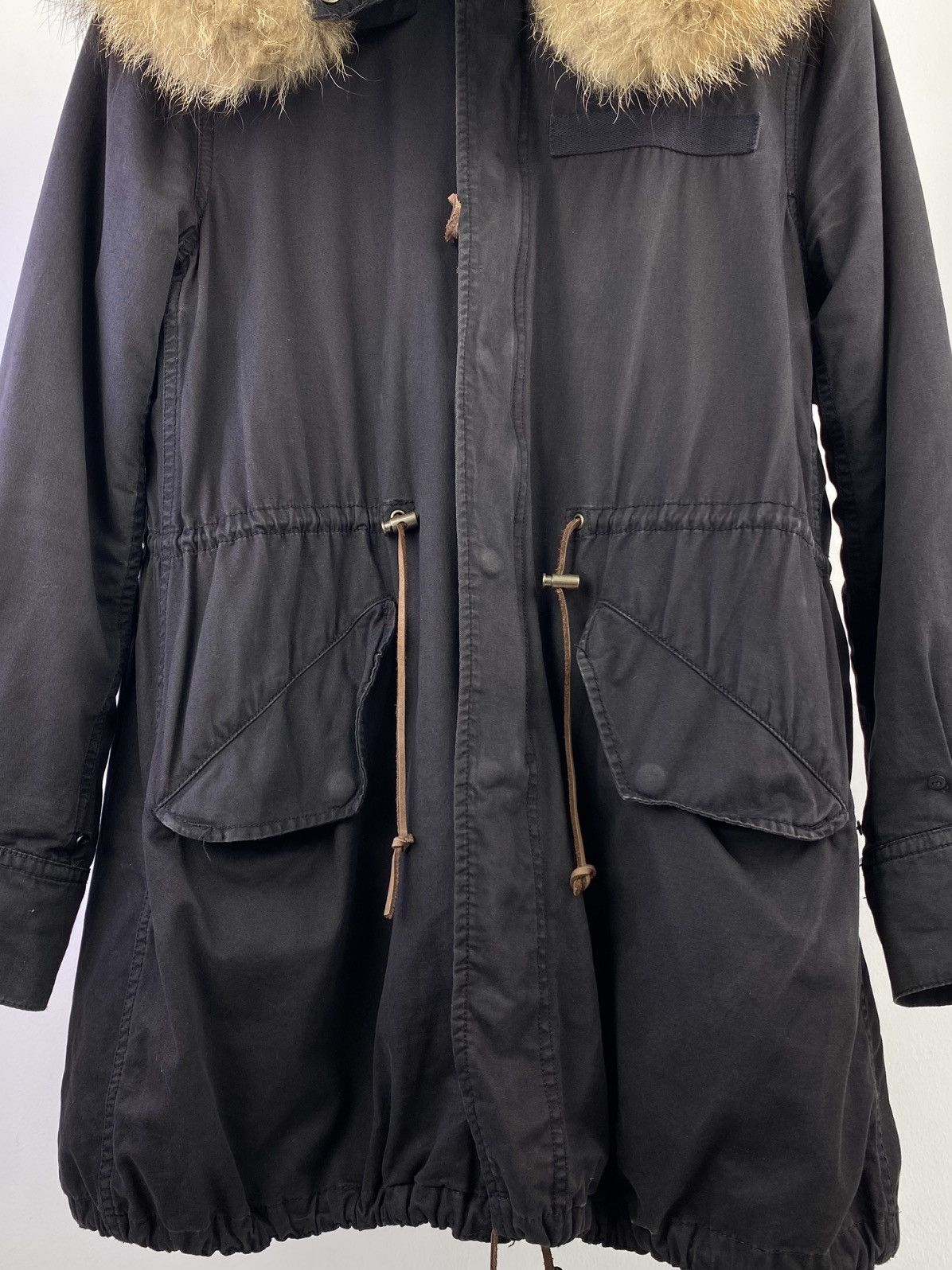 GOA GOA Japan Military Parka Raccoon Fur Hood Fleece Lined Size M / US 6-8 / IT 42-44 - 10 Thumbnail