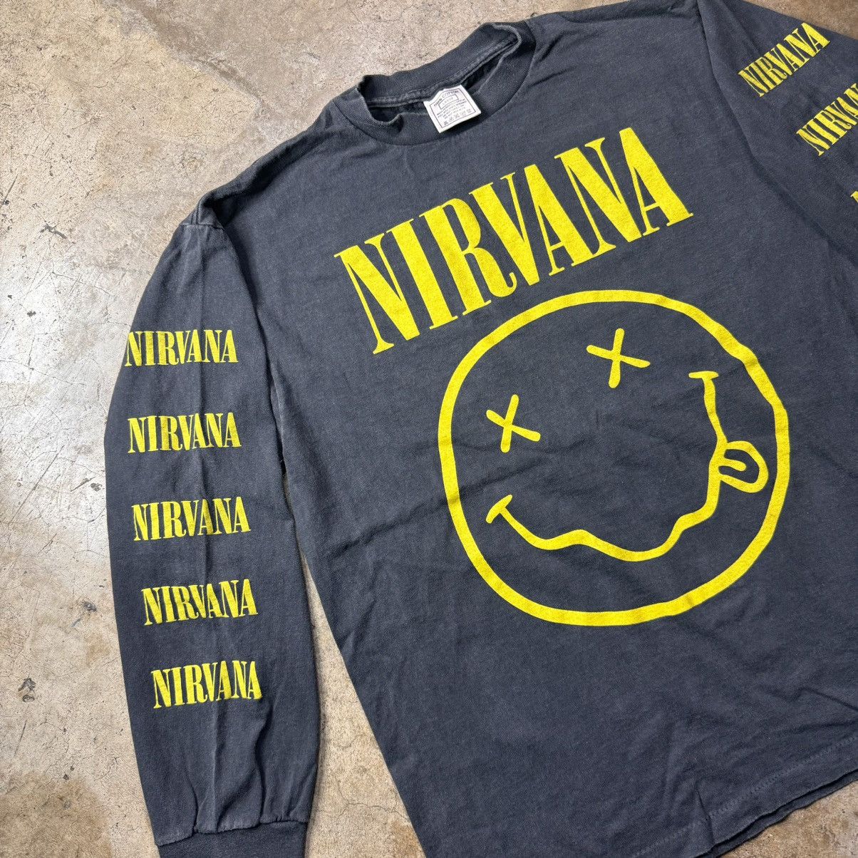 Band Tees × Nirvana Nirvana Size US L / EU 52-54 / 3 - 2 Thumbnail