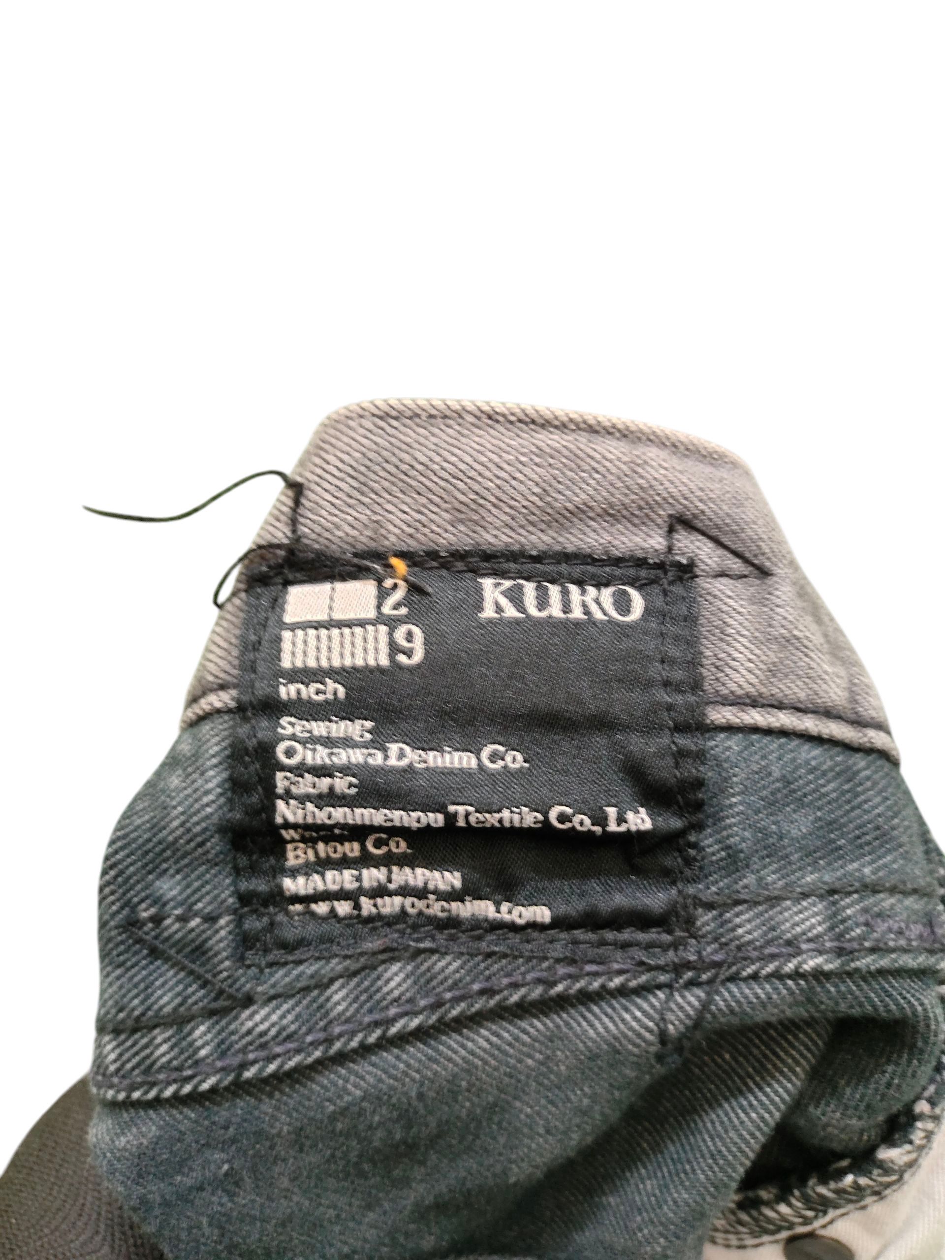 KURO Vintage 90s Kuro Diamante Selvedge Clawmark Denim Jeans Size US 31 - 11 Thumbnail
