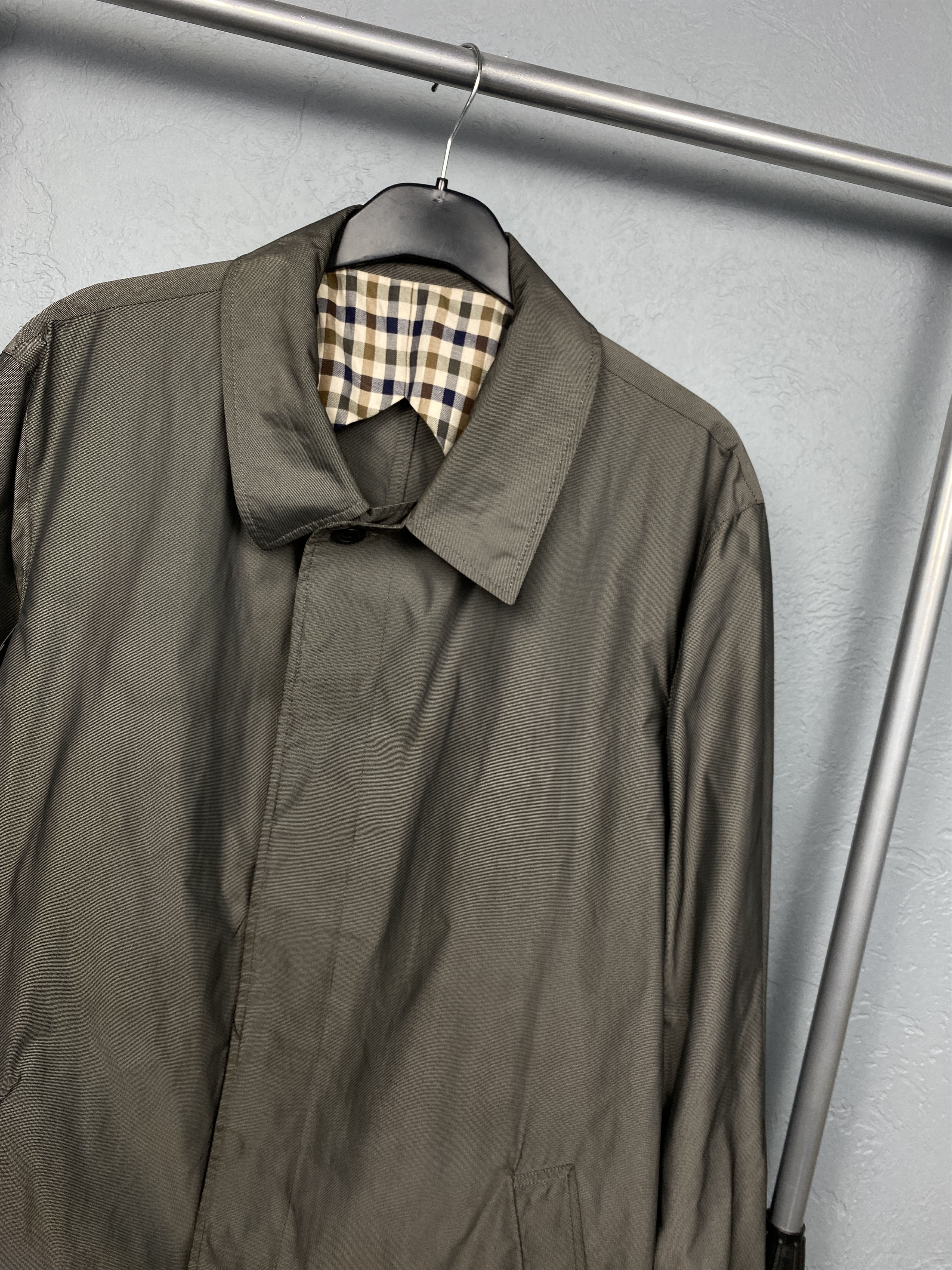 Aquascutum Aquascutum Vintage Mens Trench Coat Jacket Size US XL / EU 56 / 4 - 2 Thumbnail