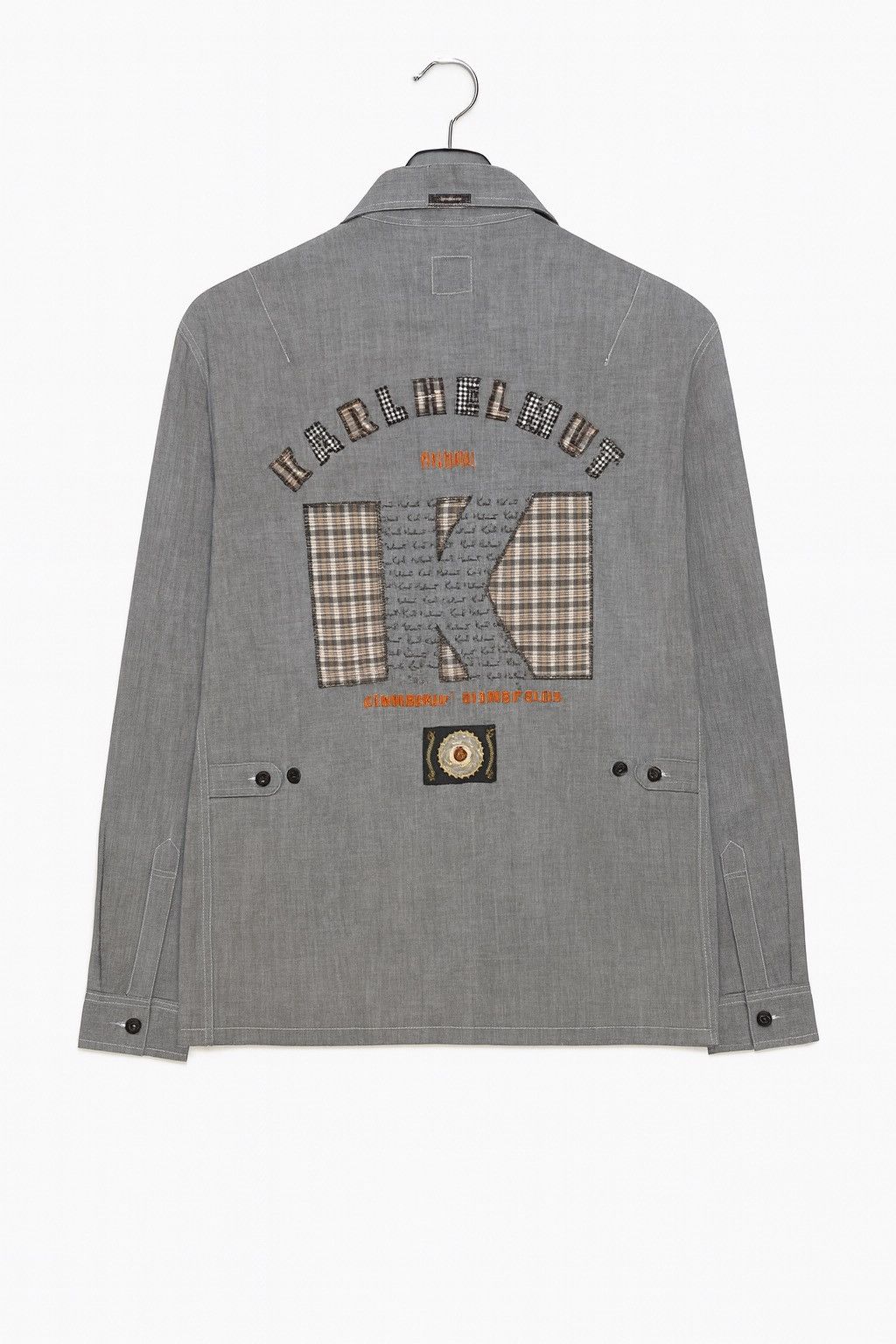 Karl Helmut Vintage Karl Helmut Patchwork Embroidered Jacket – Harajuku Size US S / EU 44-46 / 1 - 2 Thumbnail
