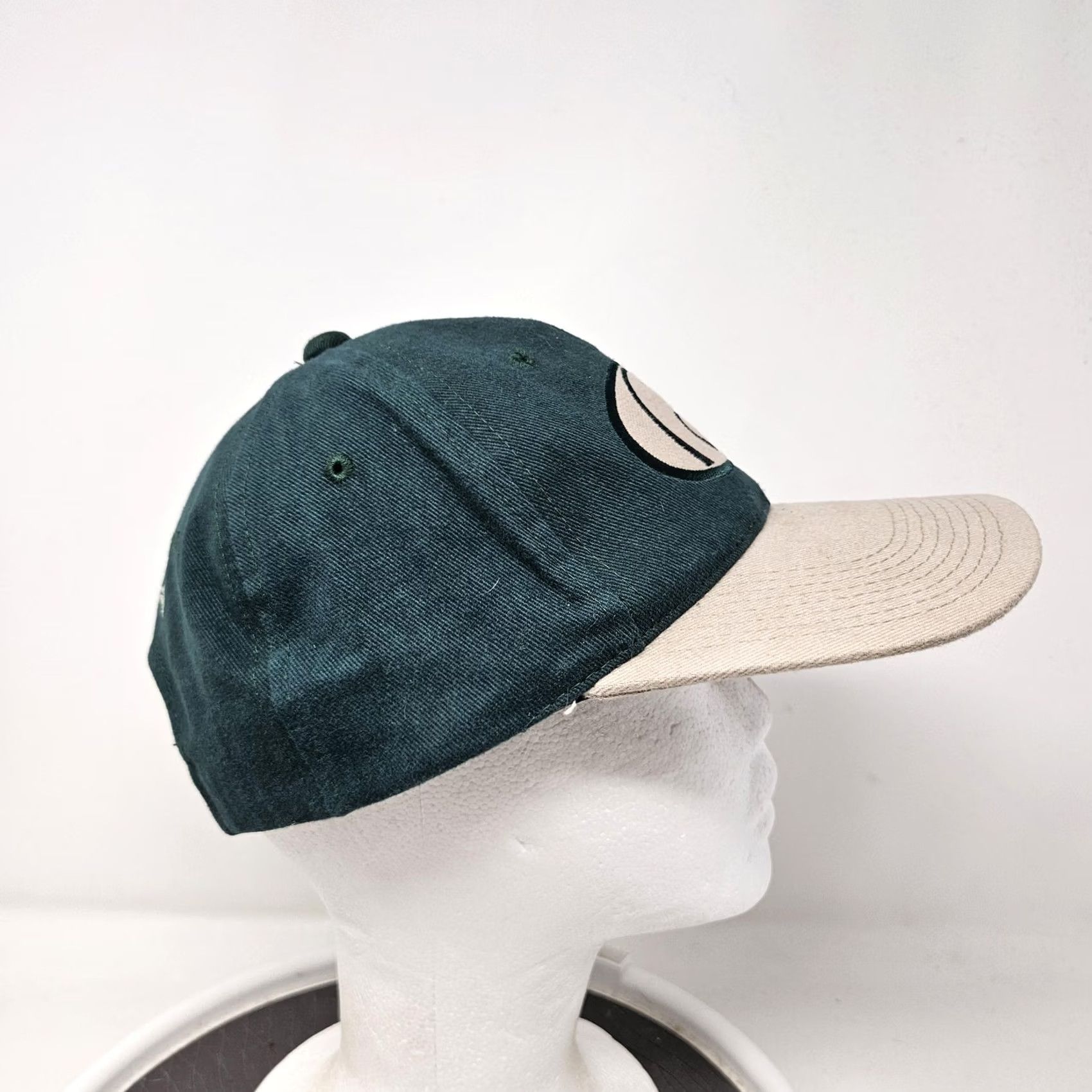 Logo 7 Ducks Unlimited NWT Snapback Hat Mens One Size Green Tan Embroidered Logo 90s Size ONE SIZE - 3 Thumbnail