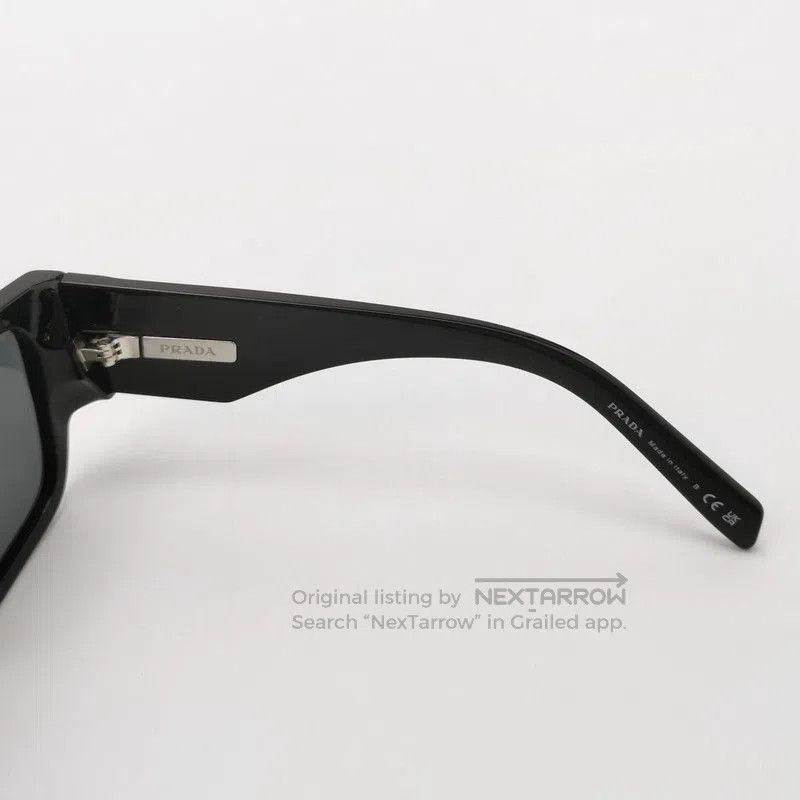 Prada Prada Triangle Logo Full Frame Sunglasses. Size ONE SIZE - 5 Thumbnail