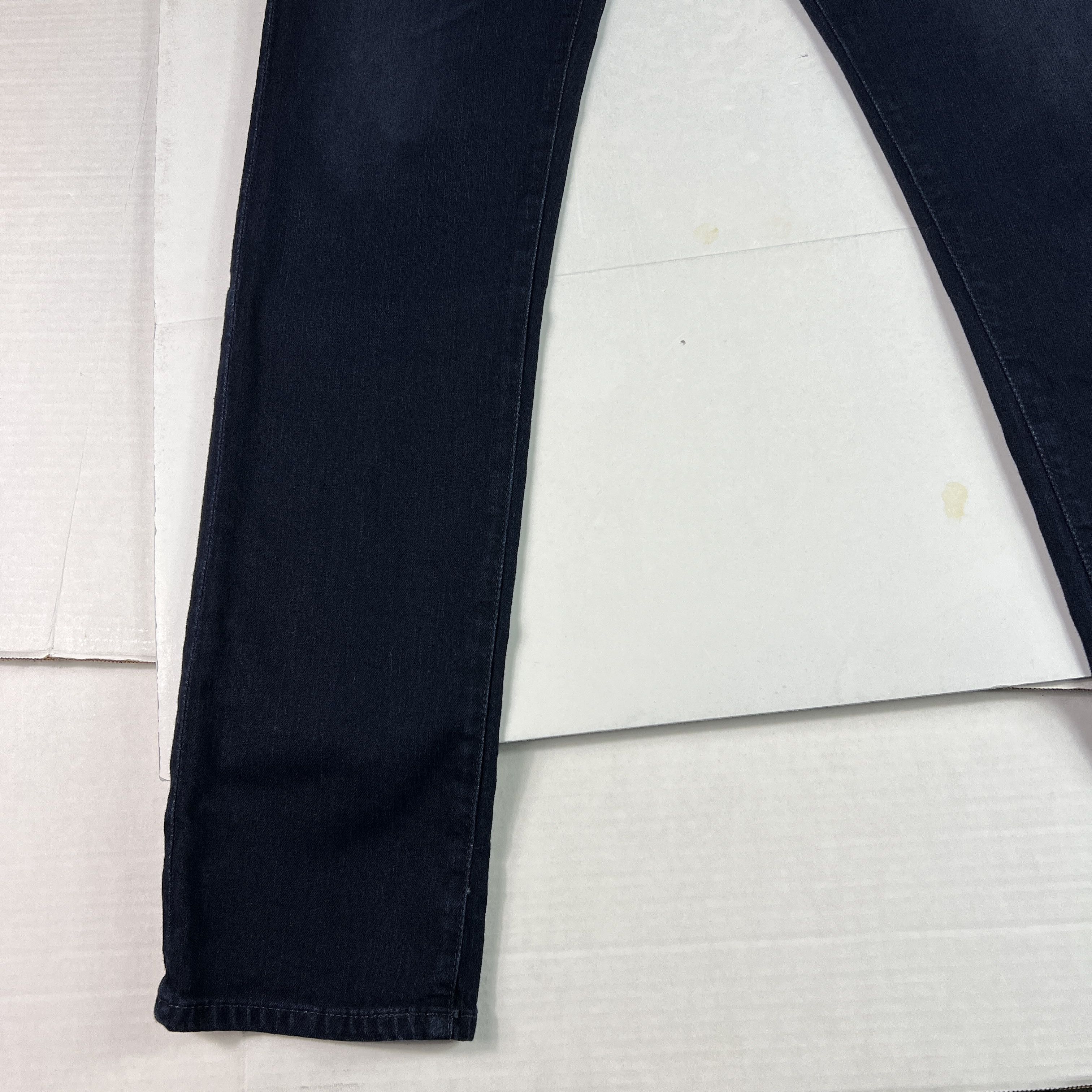 AG Adriano Goldschmied AG Adriano Goldschmied Jeans Tellis Slim Dark Blue Denim Size US 31 - 6 Thumbnail