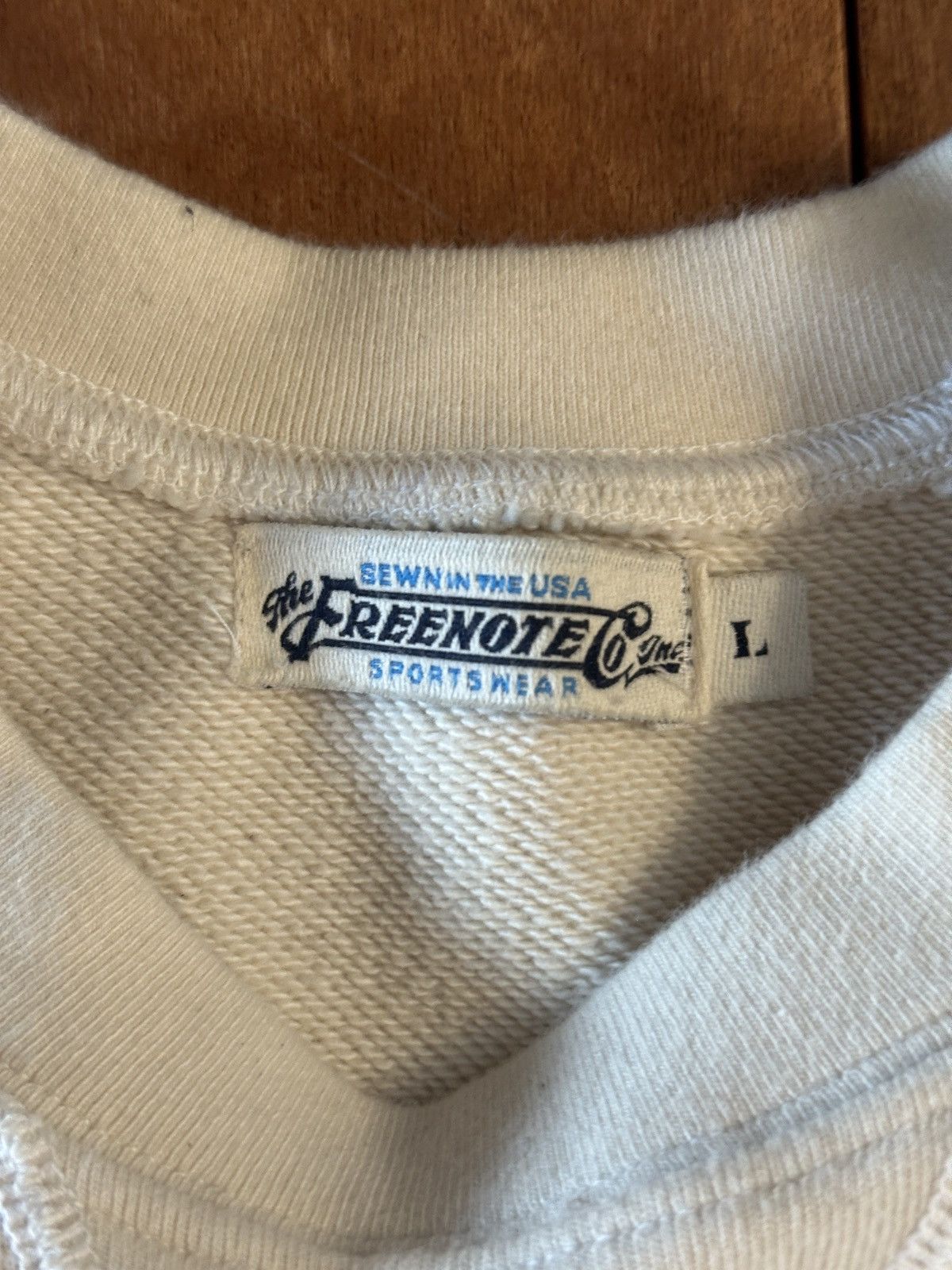 Freenote Freenote Cloth Cream Deck Sweatshirt Size US L / EU 52-54 / 3 - 2 Thumbnail
