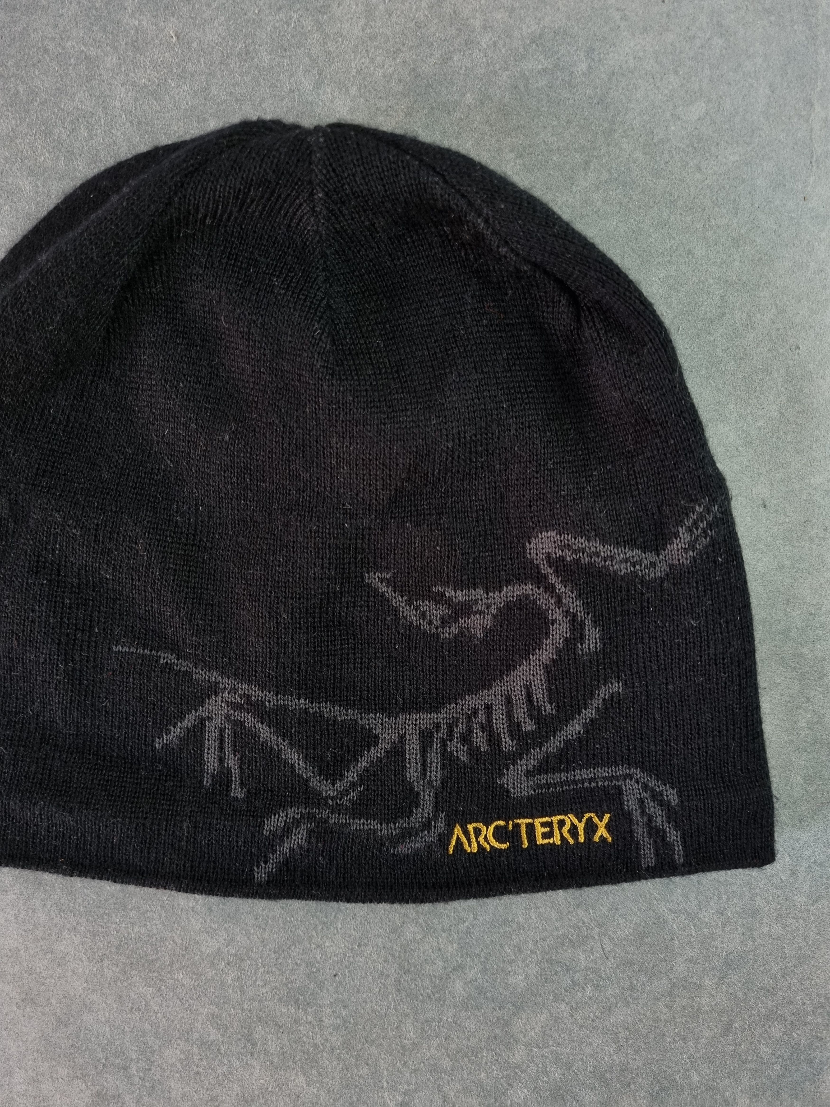 Arc'teryx ArcTeryx Big Logo Fleece Inside Hat Size ONE SIZE - 1 Thumbnail