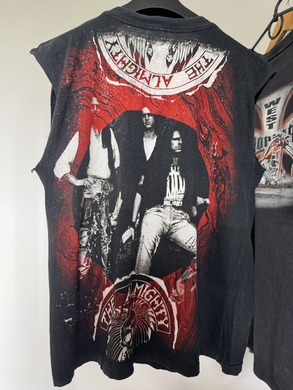 Band Tees Vintage 90s The Almighty Mosquitoheads Sleeveless Tank Top Size US M / EU 48-50 / 2 - 6 Thumbnail