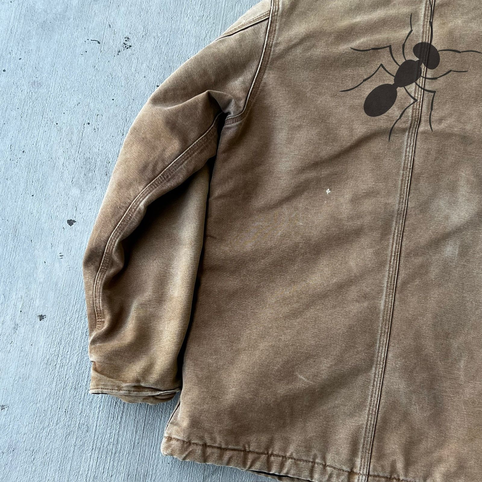 Carhartt × Vintage Carhartt YOUTH YYC26 BRN brown arctic work wear jacket Size US XS / EU 42 / 0 - 8 Thumbnail