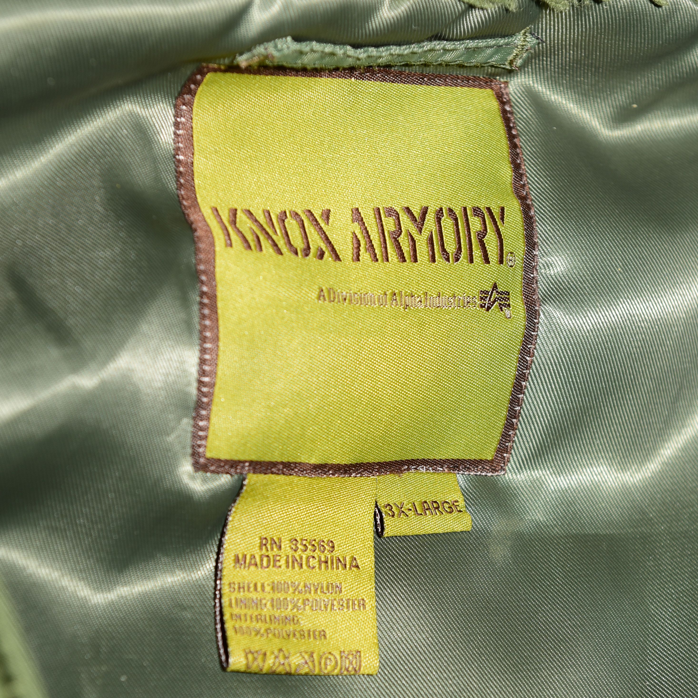 Alpha Industries Vintage Alpha Industries Knox Armory N-3B Parka Jacket Size US XXL / EU 58 / 5 - 3 Thumbnail
