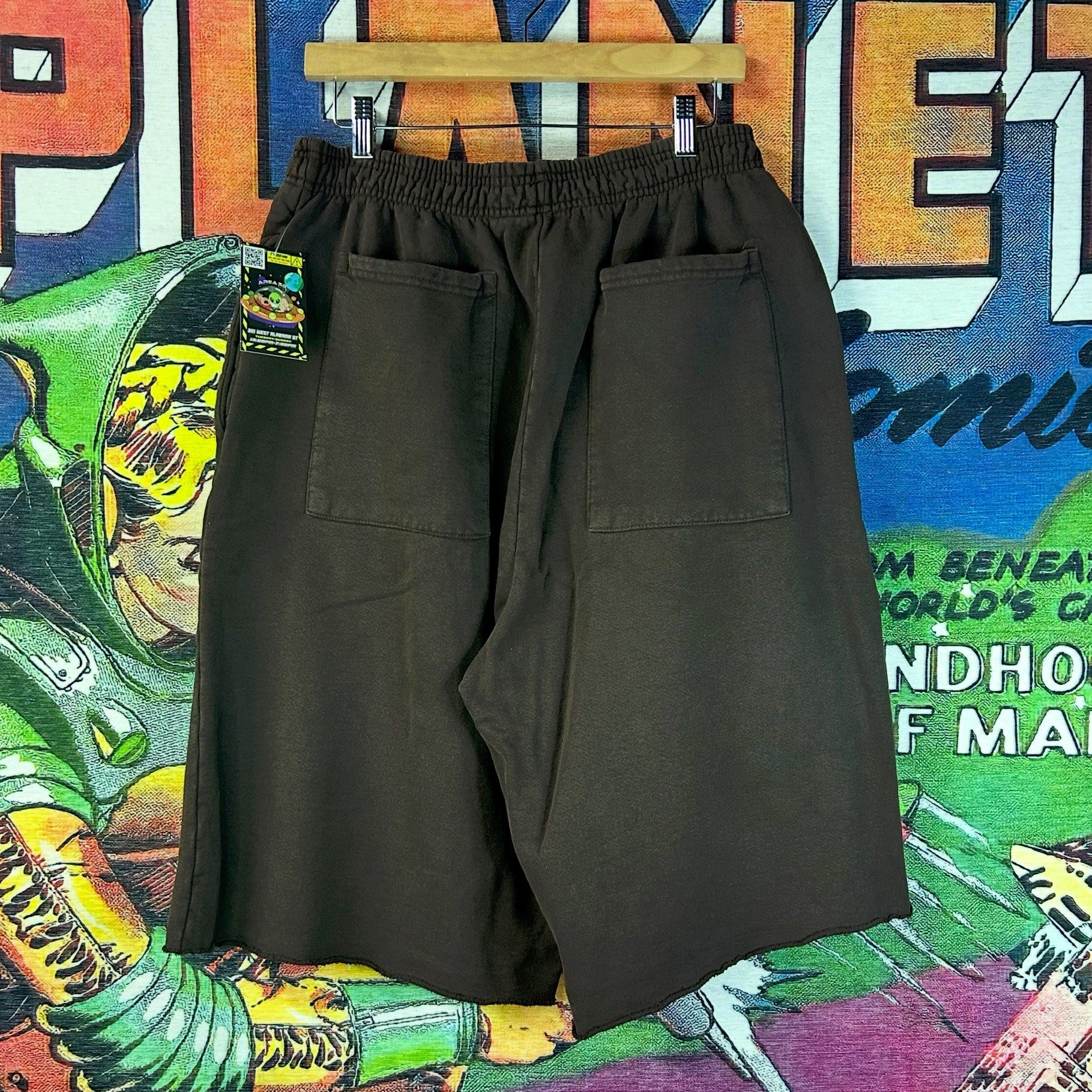 Sp5der × Travis Scott NEW Spider Cactus Jack Days Before Rodeo Sweat Shorts Size L Size US 34 / EU 50 - 2 Thumbnail
