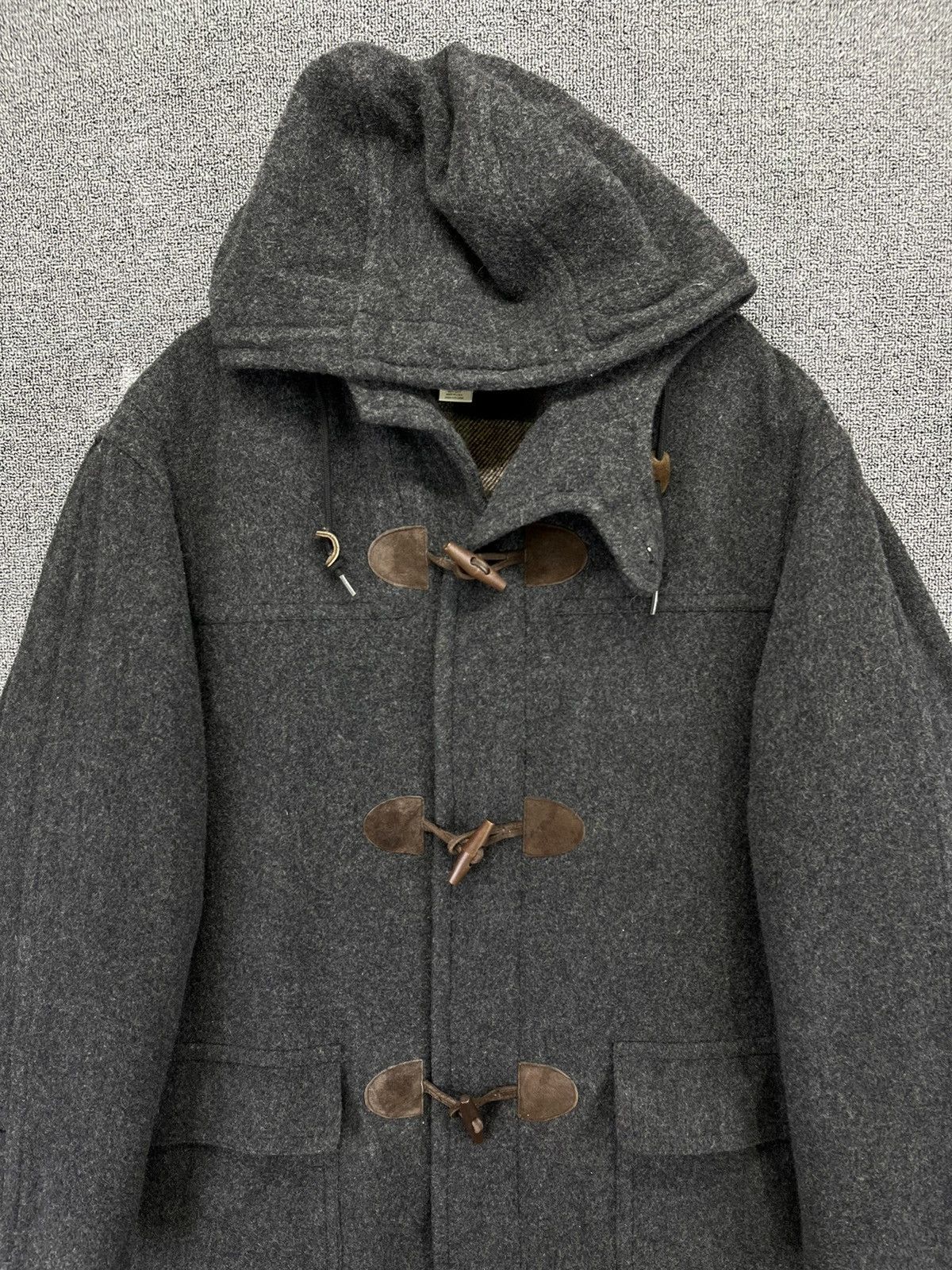 L.L. Bean × Vintage Vintage L.L. Bean Thinsulate Duffle Wool Long Jacket Size US L / EU 52-54 / 3 - 3 Thumbnail