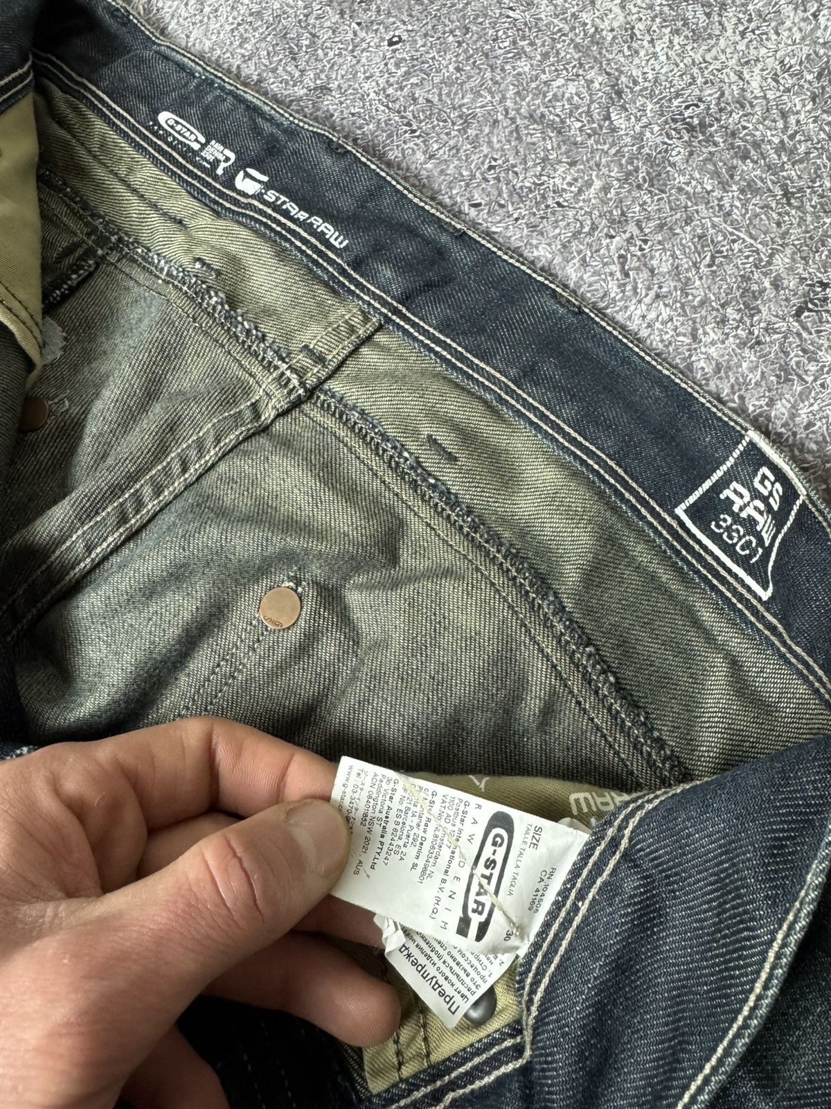 G-Star gstar vintage shorts big logo Size US 30 / EU 46 - 7 Thumbnail