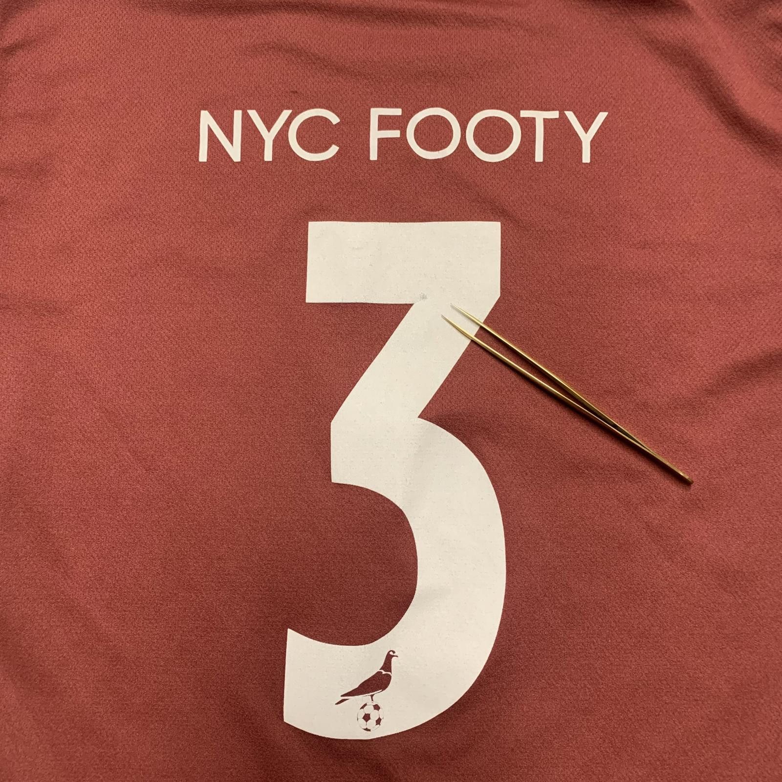 Puma PUMA NYC Footy Soccer Men's Jersey Size S Burgundy Size US S / EU 44-46 / 1 - 9 Thumbnail