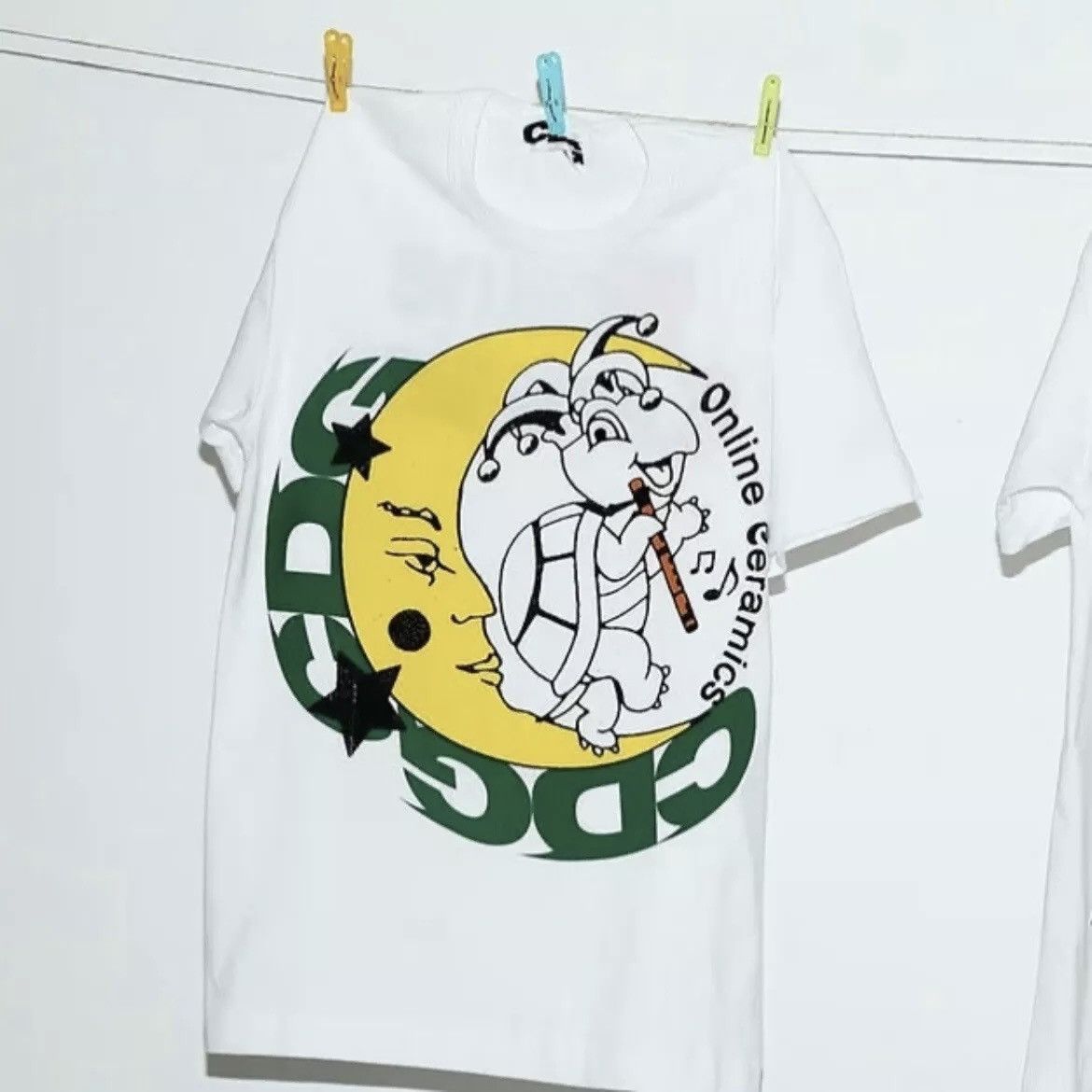 CDG by Comme des Garcons × Online Ceramics NWT CDG Comme des Garcons x Online Ceramics OC Logo T Shirt Size US S / EU 44-46 / 1 - 6 Thumbnail