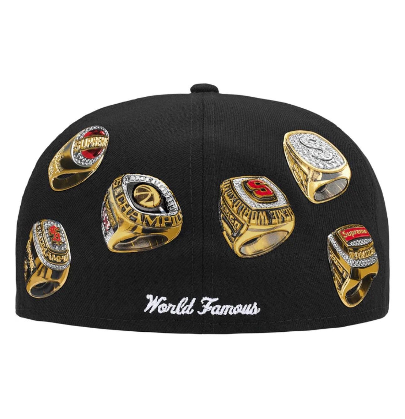 Supreme SUPREME Rings New Era Black Size 8 IN HAND SHIPS FAST💨 Size ONE SIZE - 2 Thumbnail
