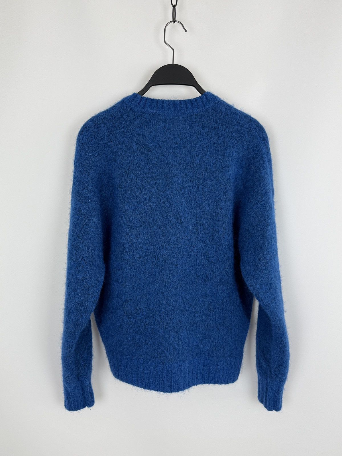 Samsoe Samsoe Samsoe Samsoe Eti Super Blue Wool Blend Crewneck Sweater XS Size XS / US 0-2 / IT 36-38 - 7 Thumbnail